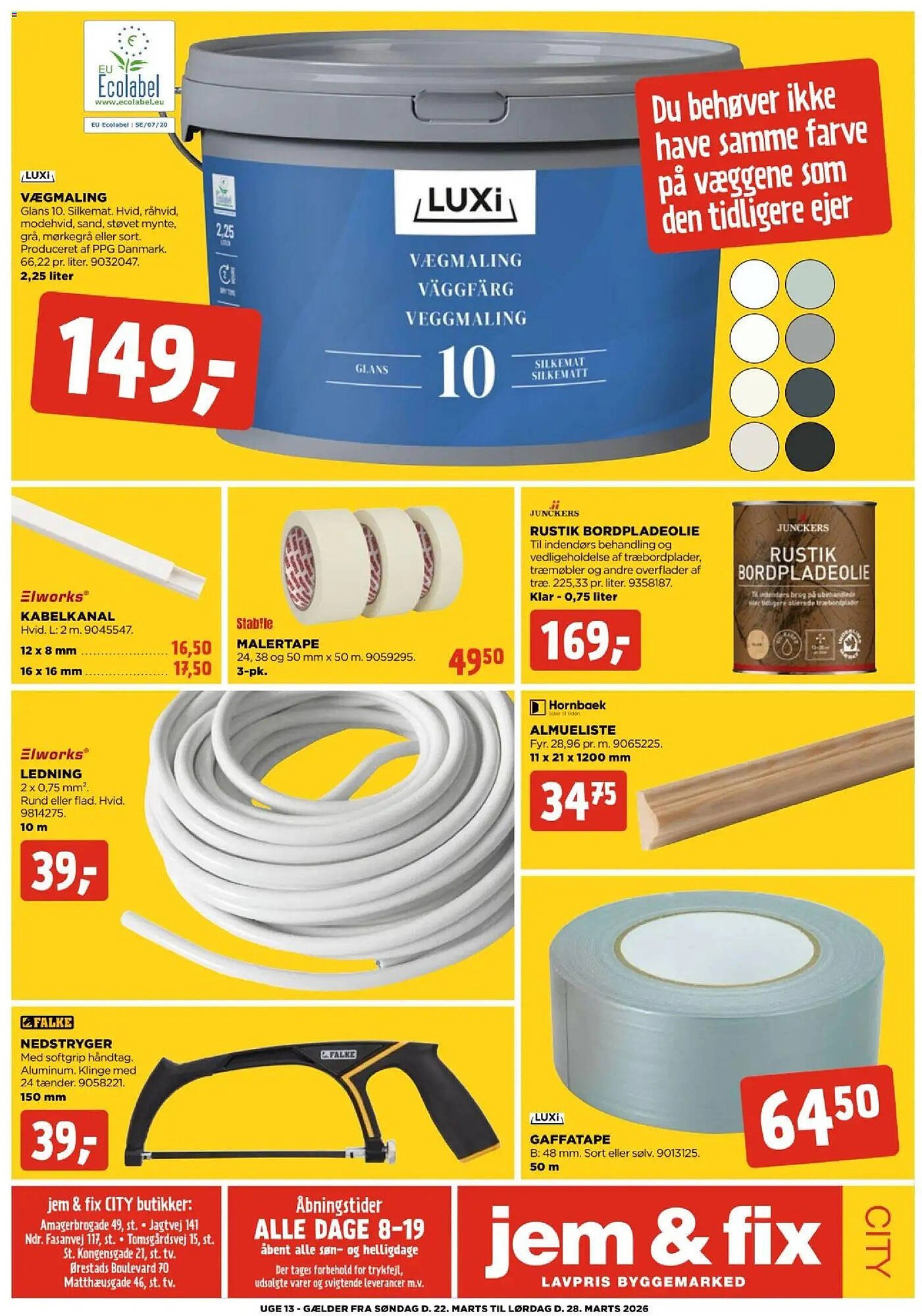 Jem &amp; fix tilbudsavis