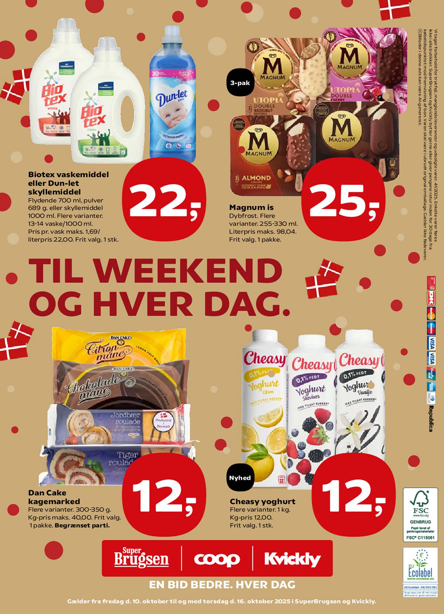 SuperBrugsen tilbudsavis (2025-10-10 - 2025-10-16)