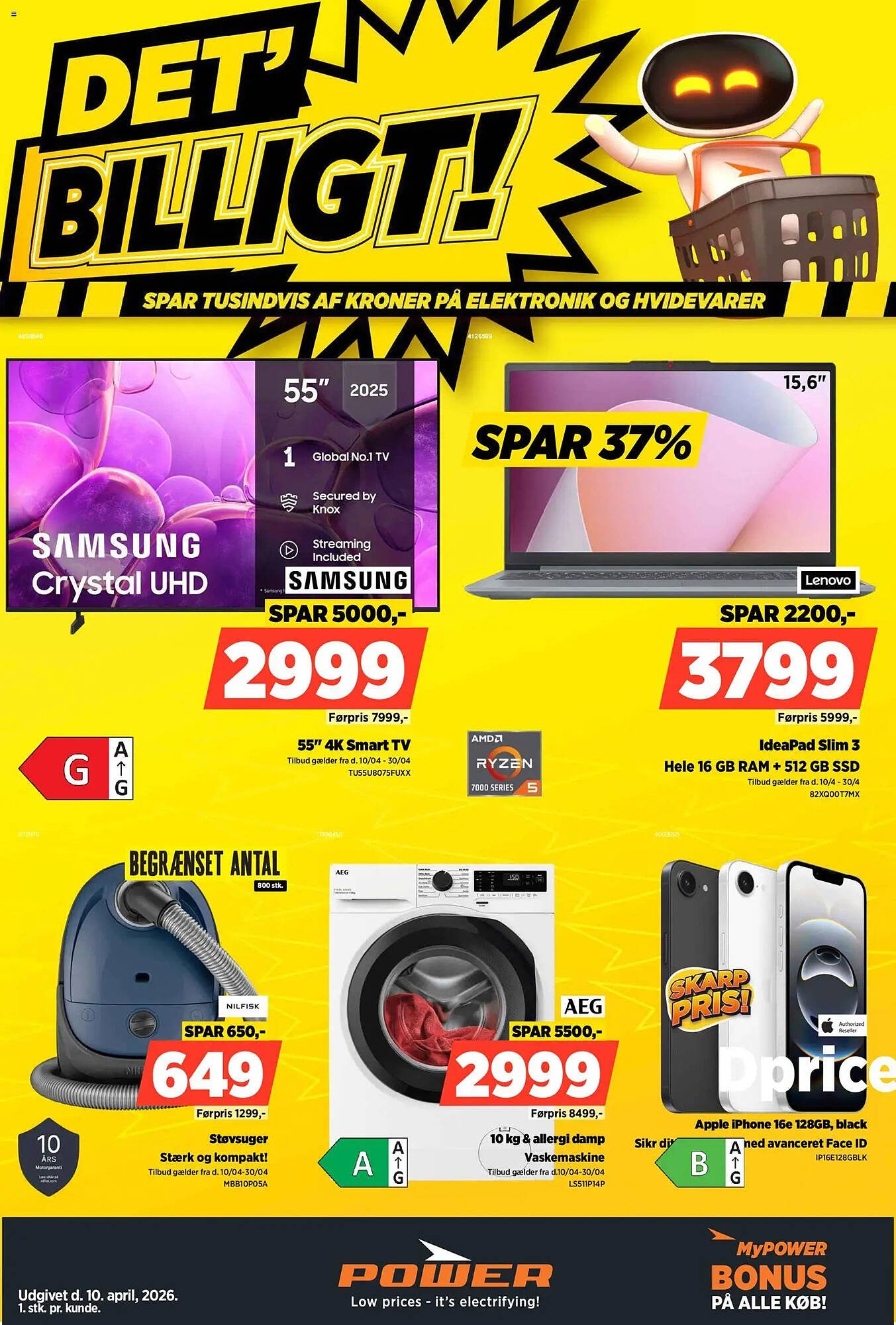 Power tilbudsavis (2026-04-10 - 2026-04-30)
