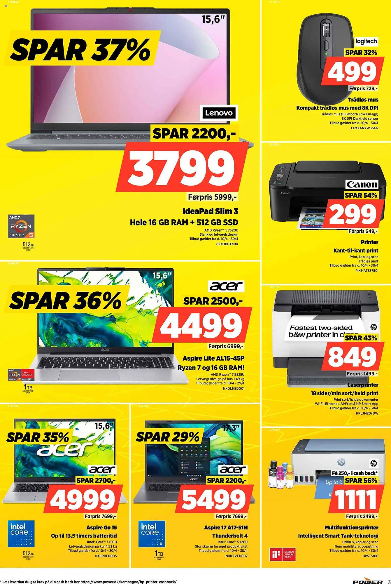 Power tilbudsavis (2026-04-10 - 2026-04-30)