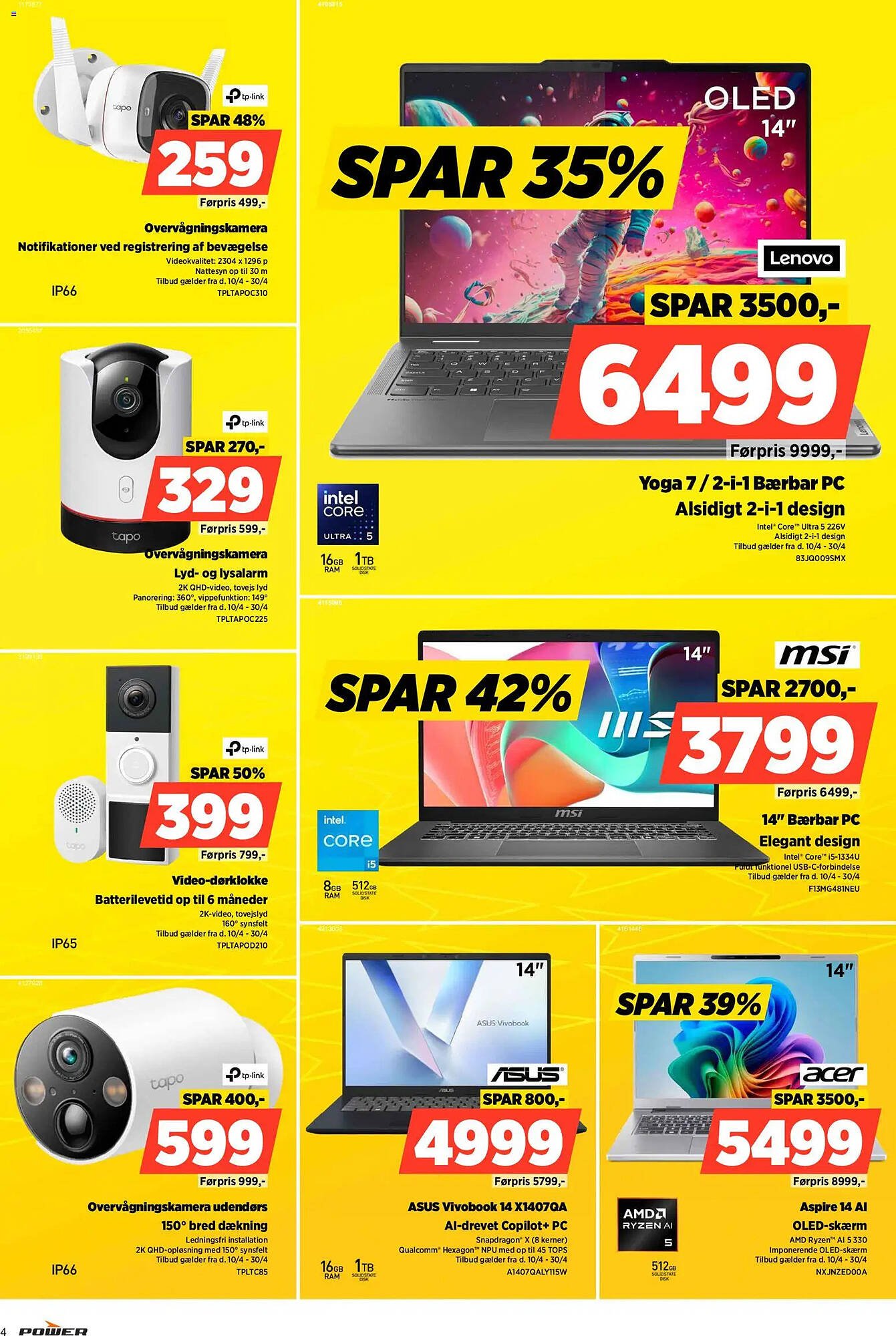 Power tilbudsavis (2026-04-10 - 2026-04-30)