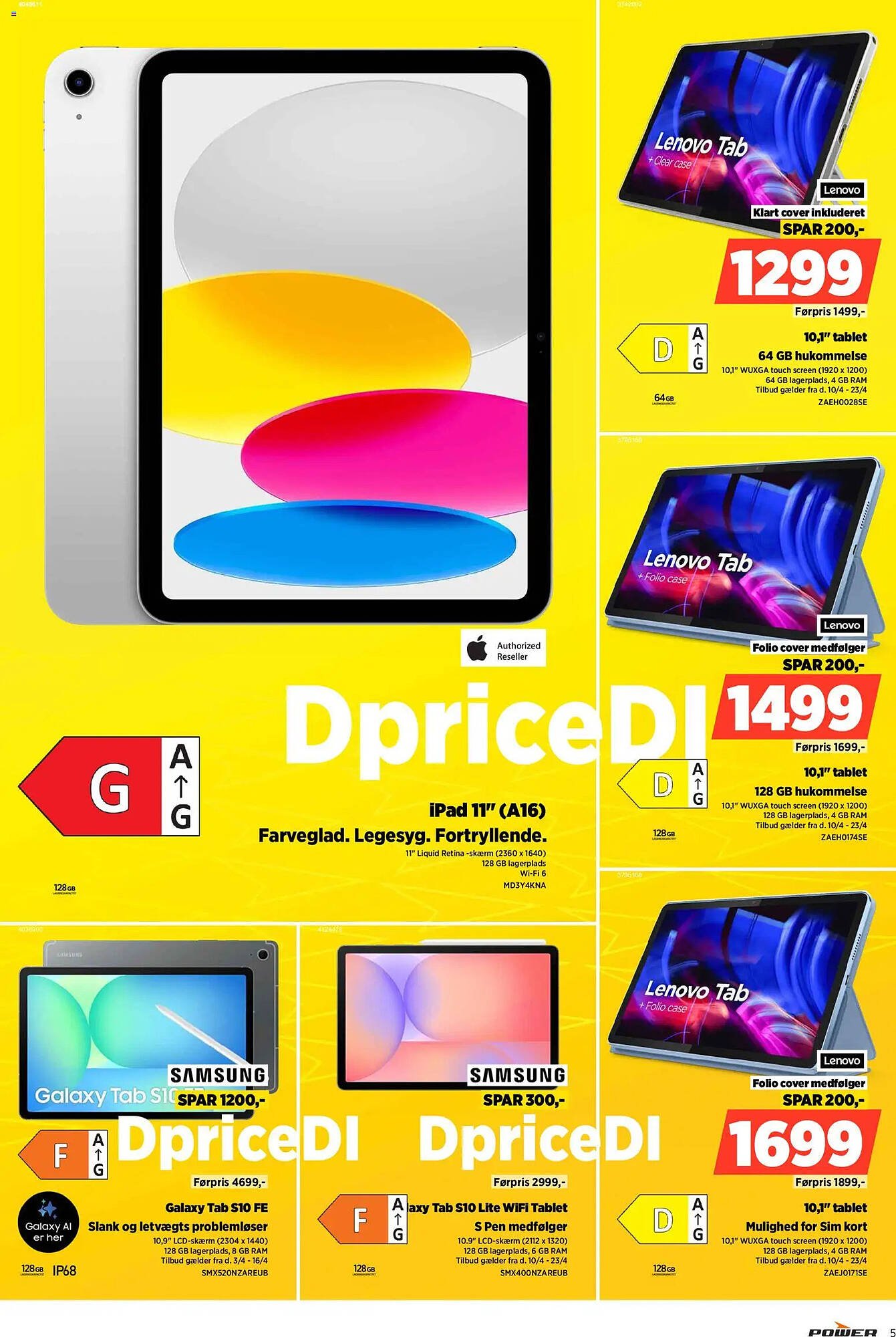 Power tilbudsavis (2026-04-10 - 2026-04-30)