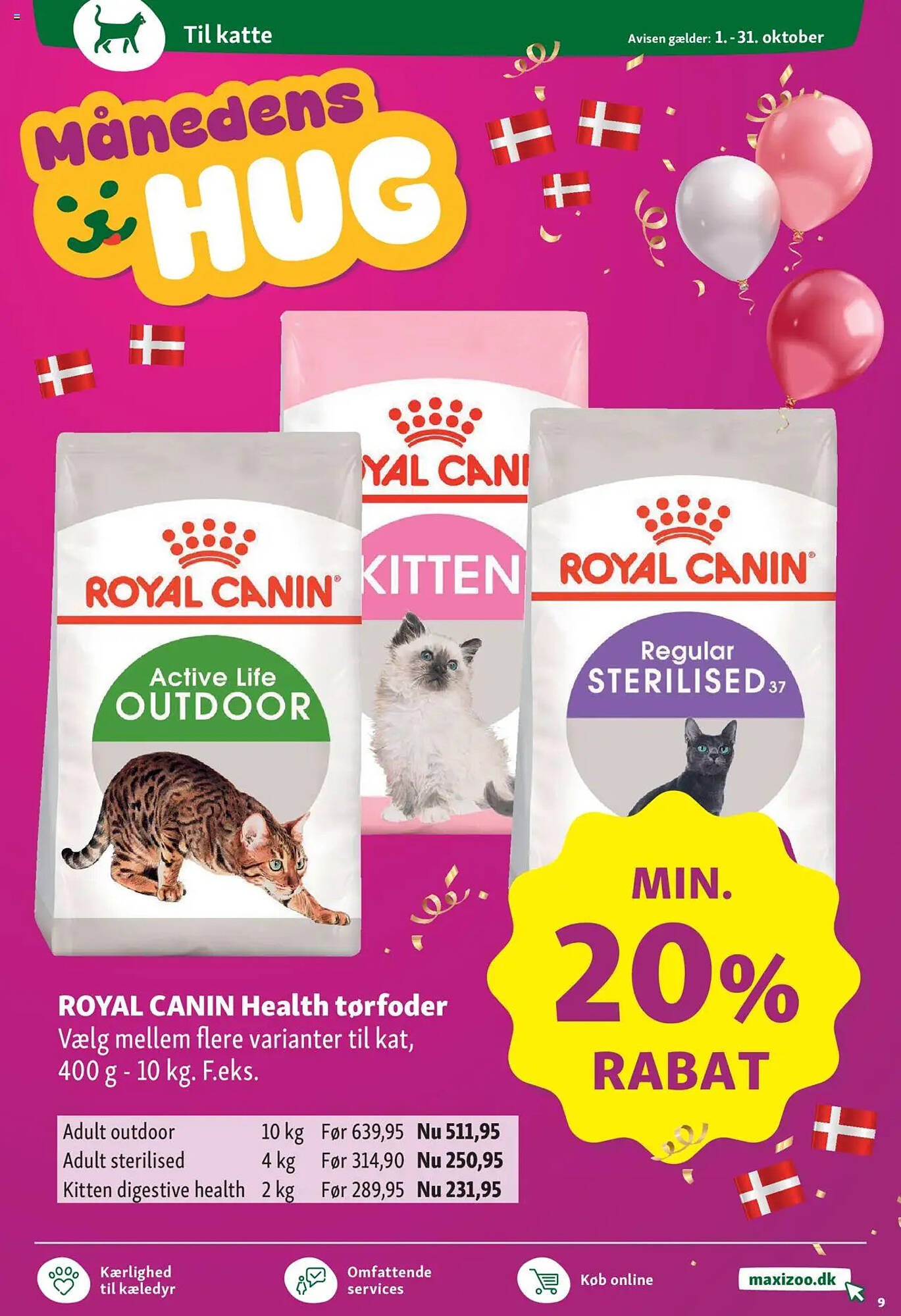 Maxi Zoo tilbudsavis