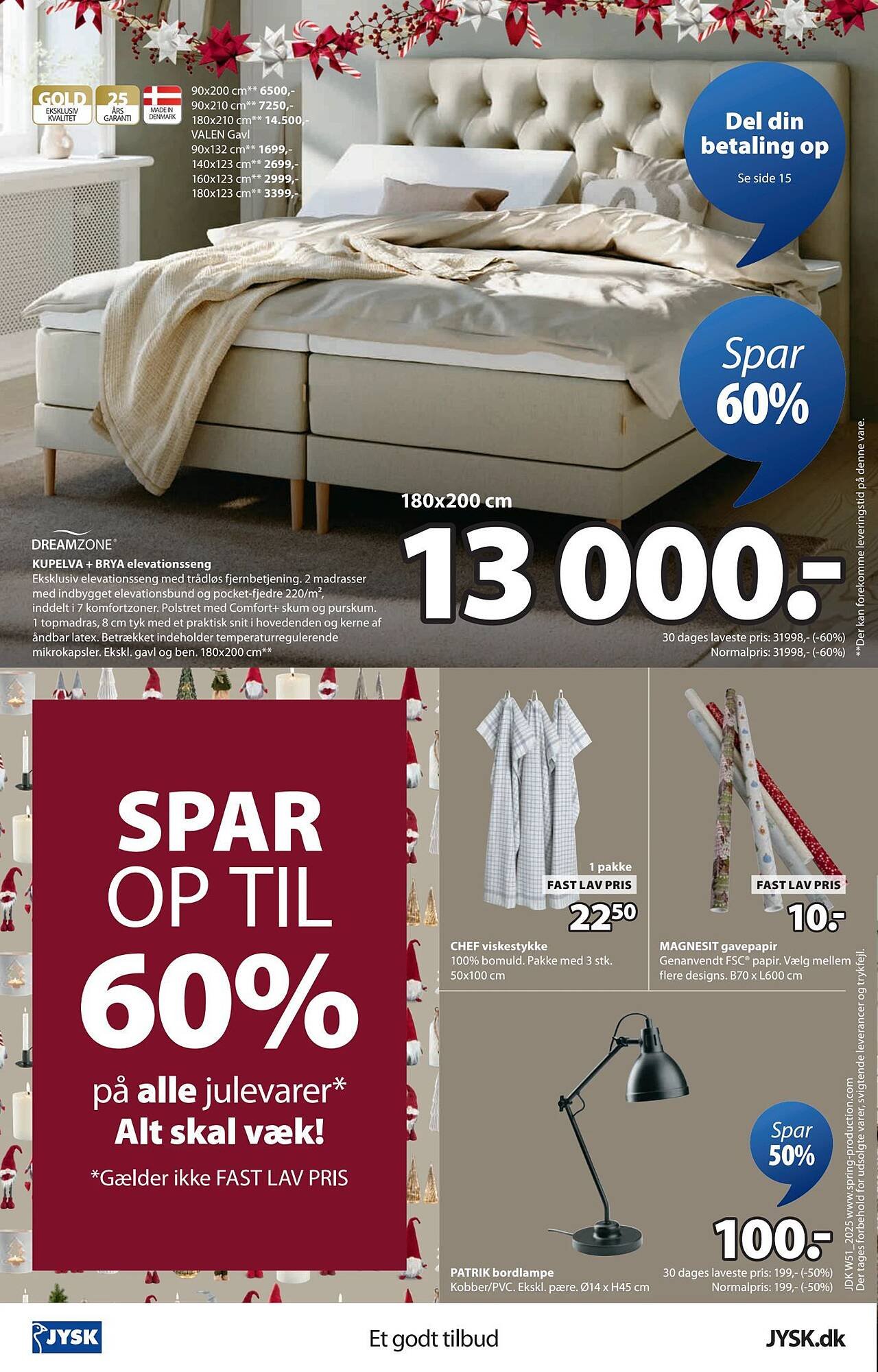 JYSK tilbudsavis (2025-12-17 - 2025-12-25)