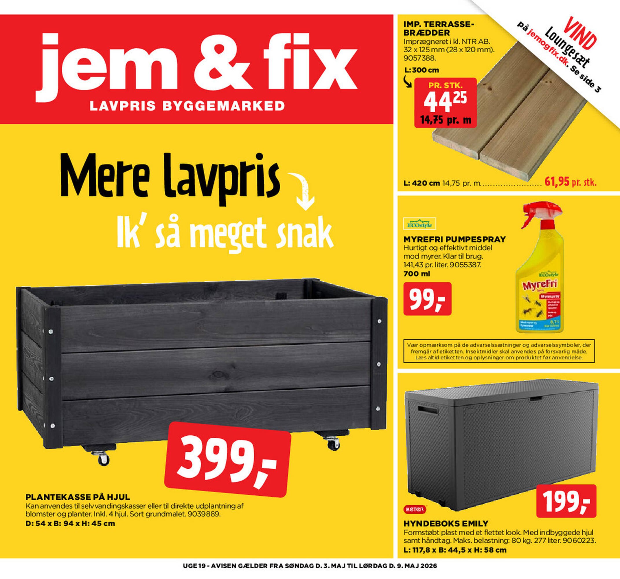 Jem &amp; fix tilbudsavis