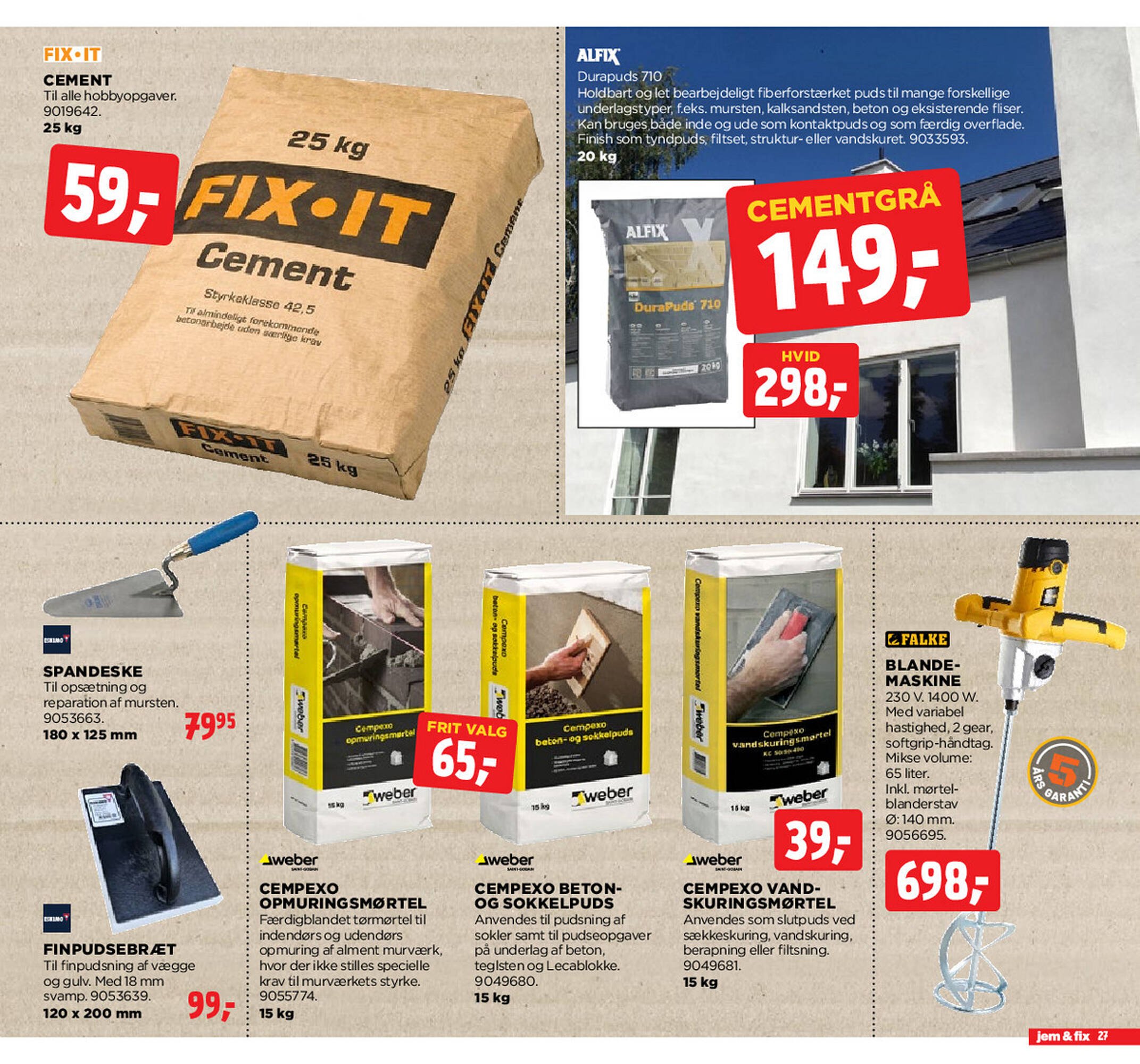 Jem &amp; fix tilbudsavis