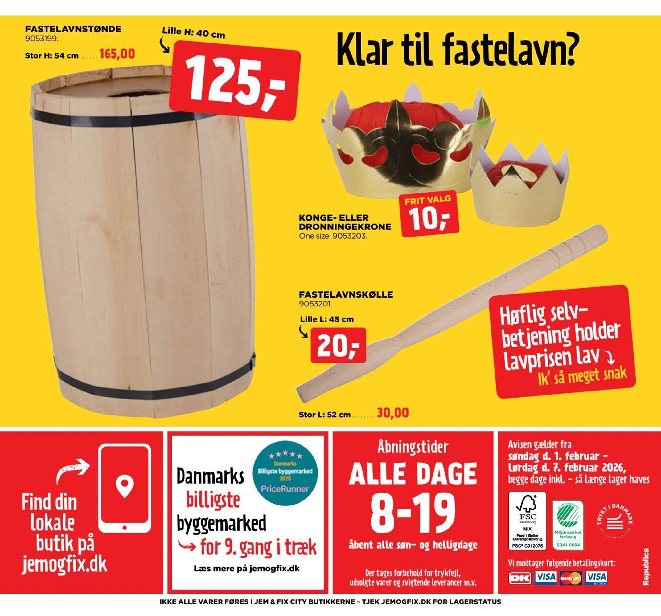 Jem &amp; fix tilbudsavis