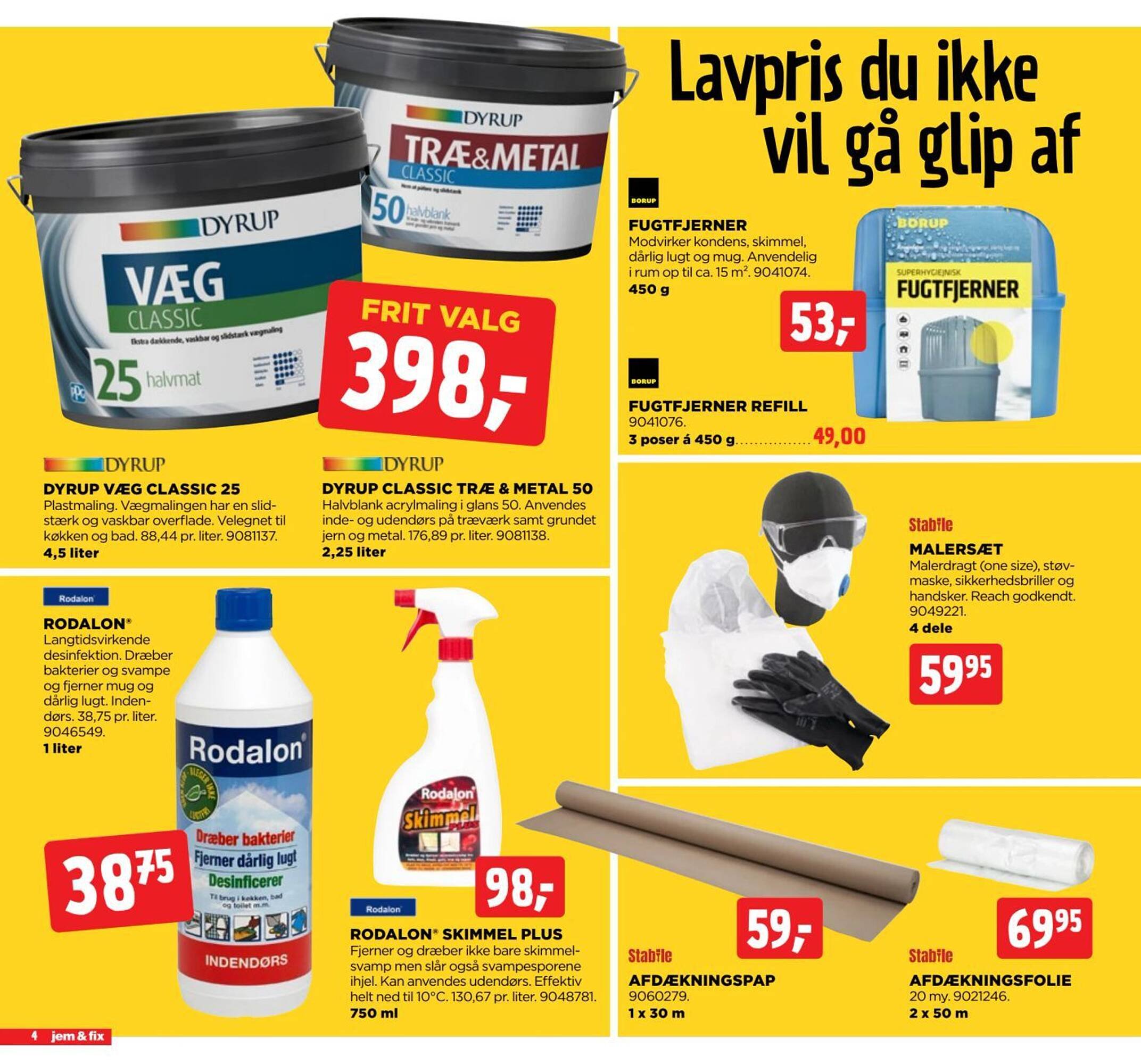 Jem &amp; fix tilbudsavis