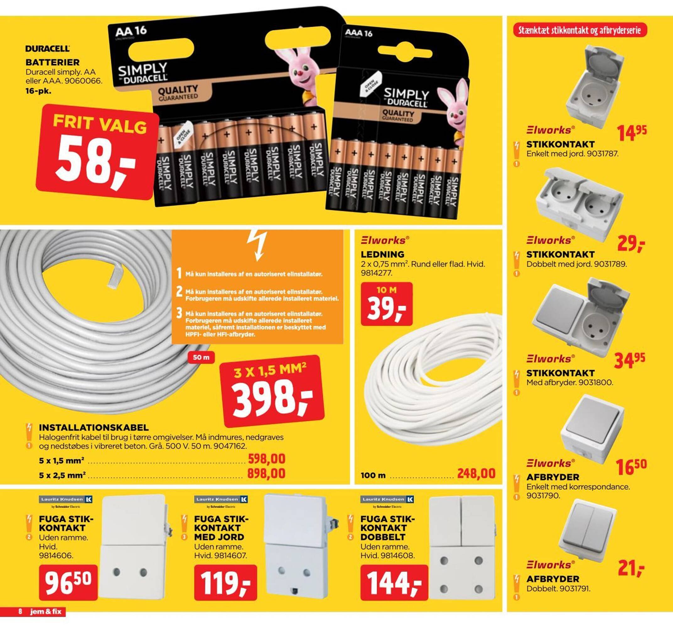 Jem &amp; fix tilbudsavis