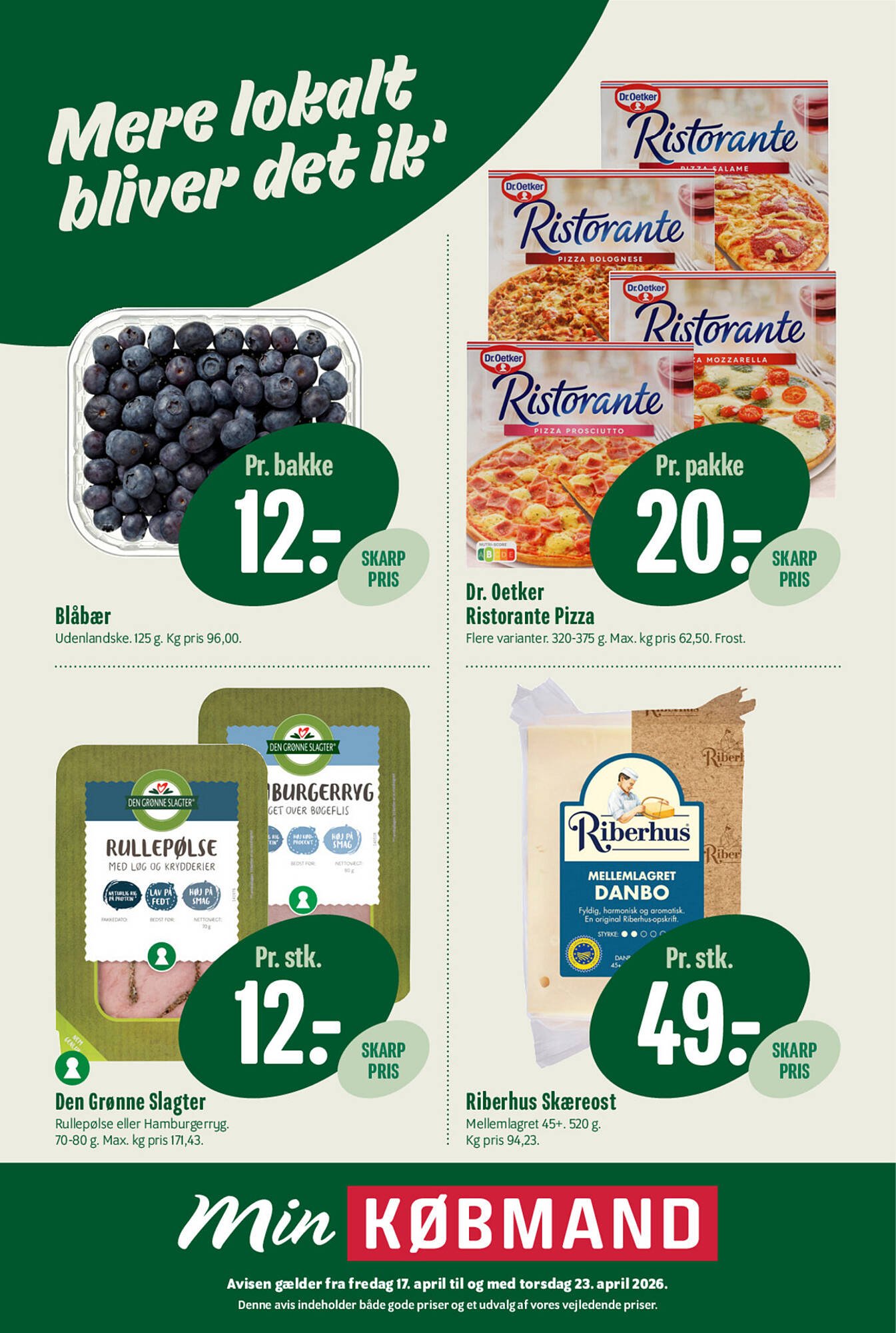 Min Købmand tilbudsavis