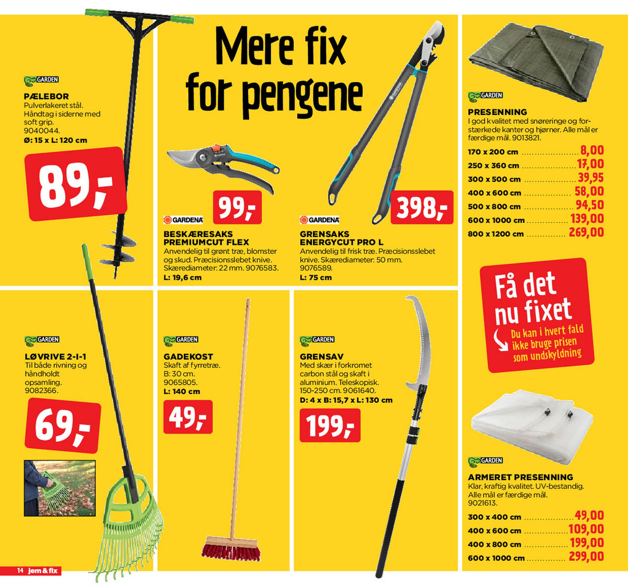 Jem &amp; fix tilbudsavis