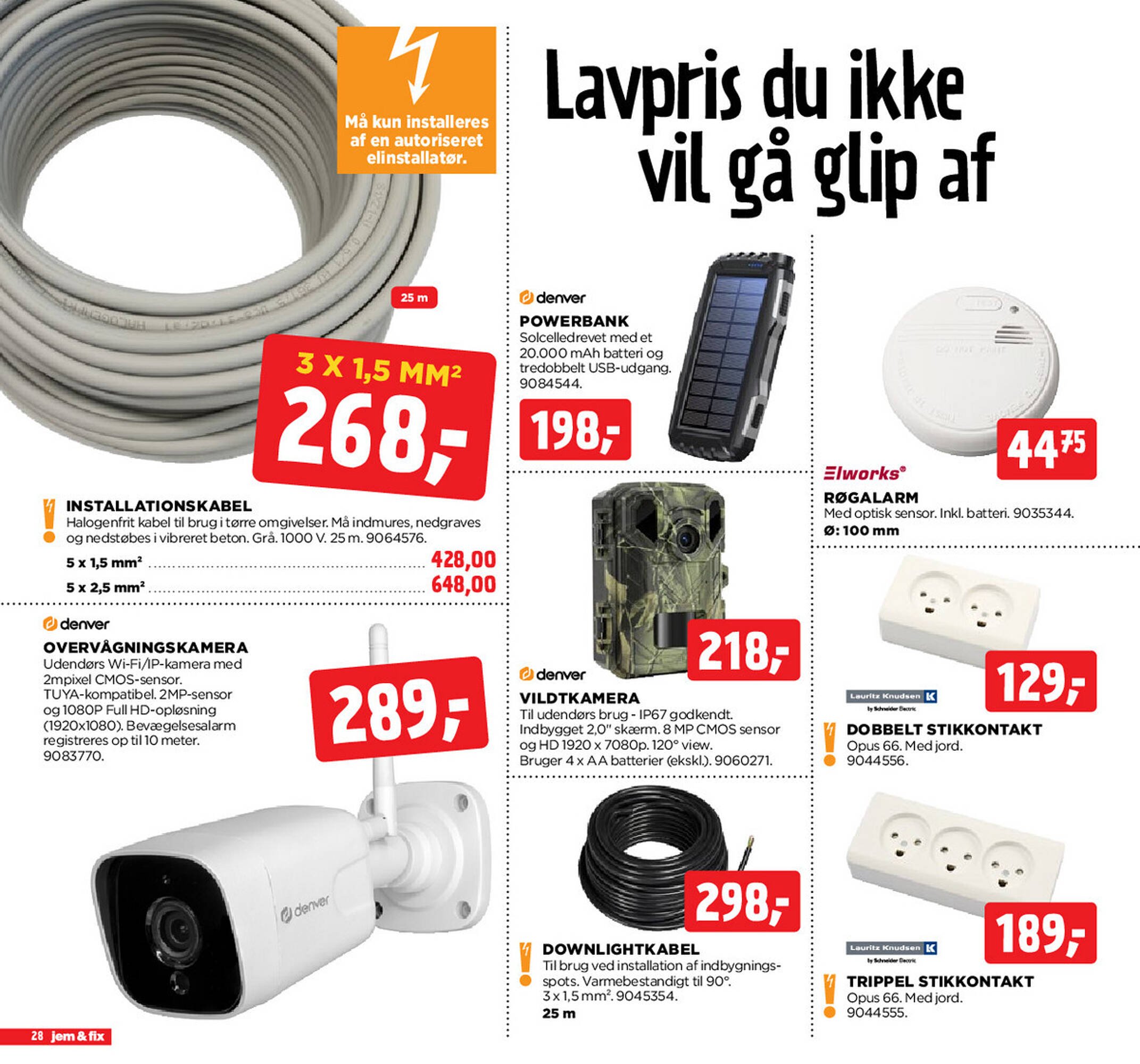 Jem &amp; fix tilbudsavis