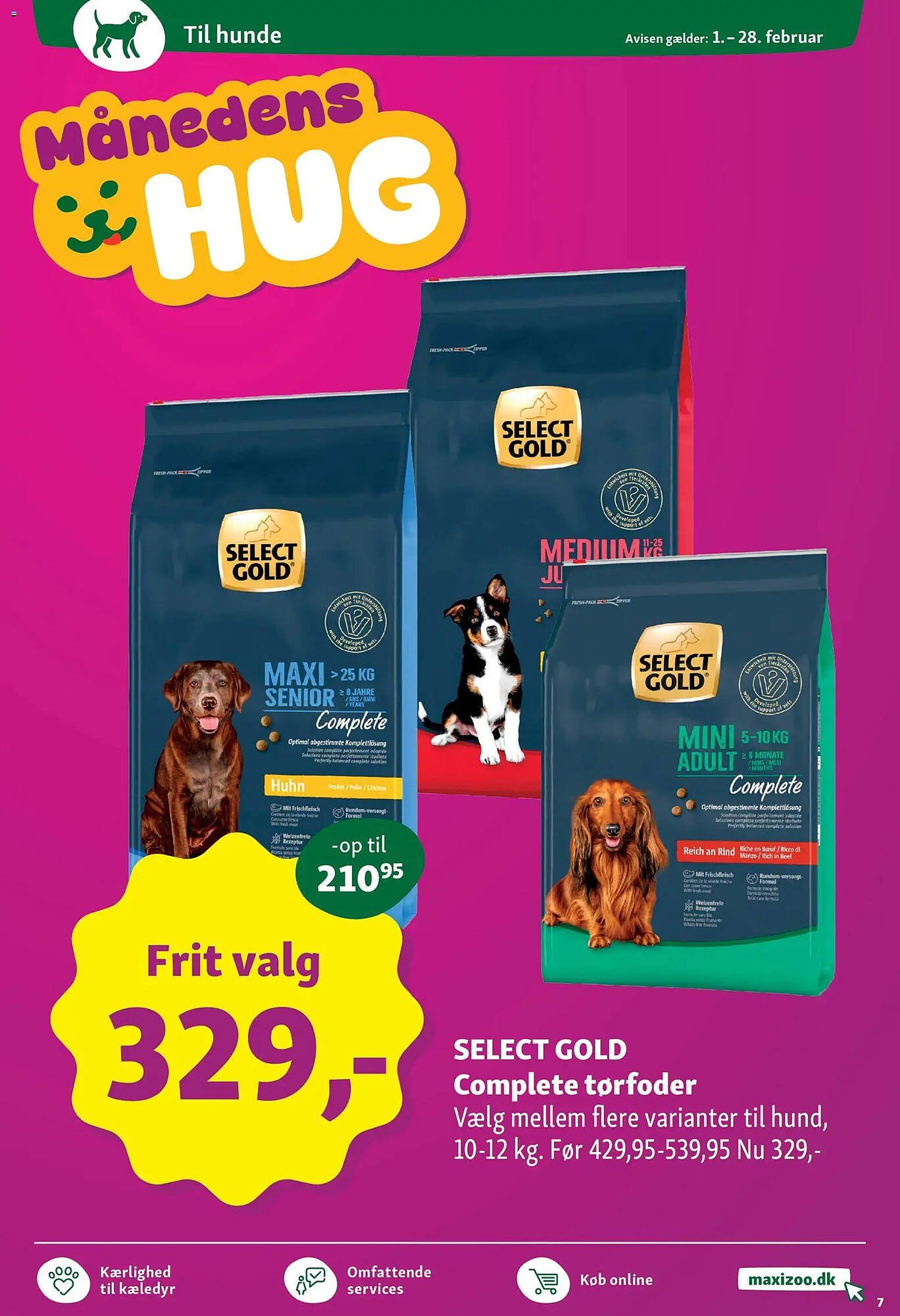 Maxi Zoo tilbudsavis