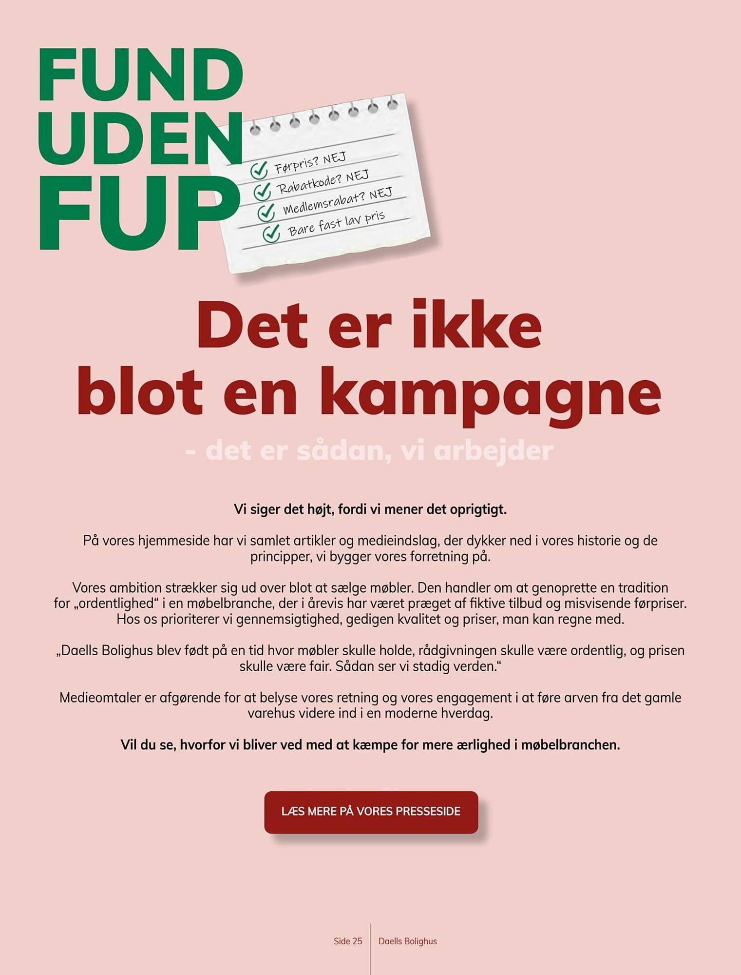 Daells Bolighus tilbudsavis