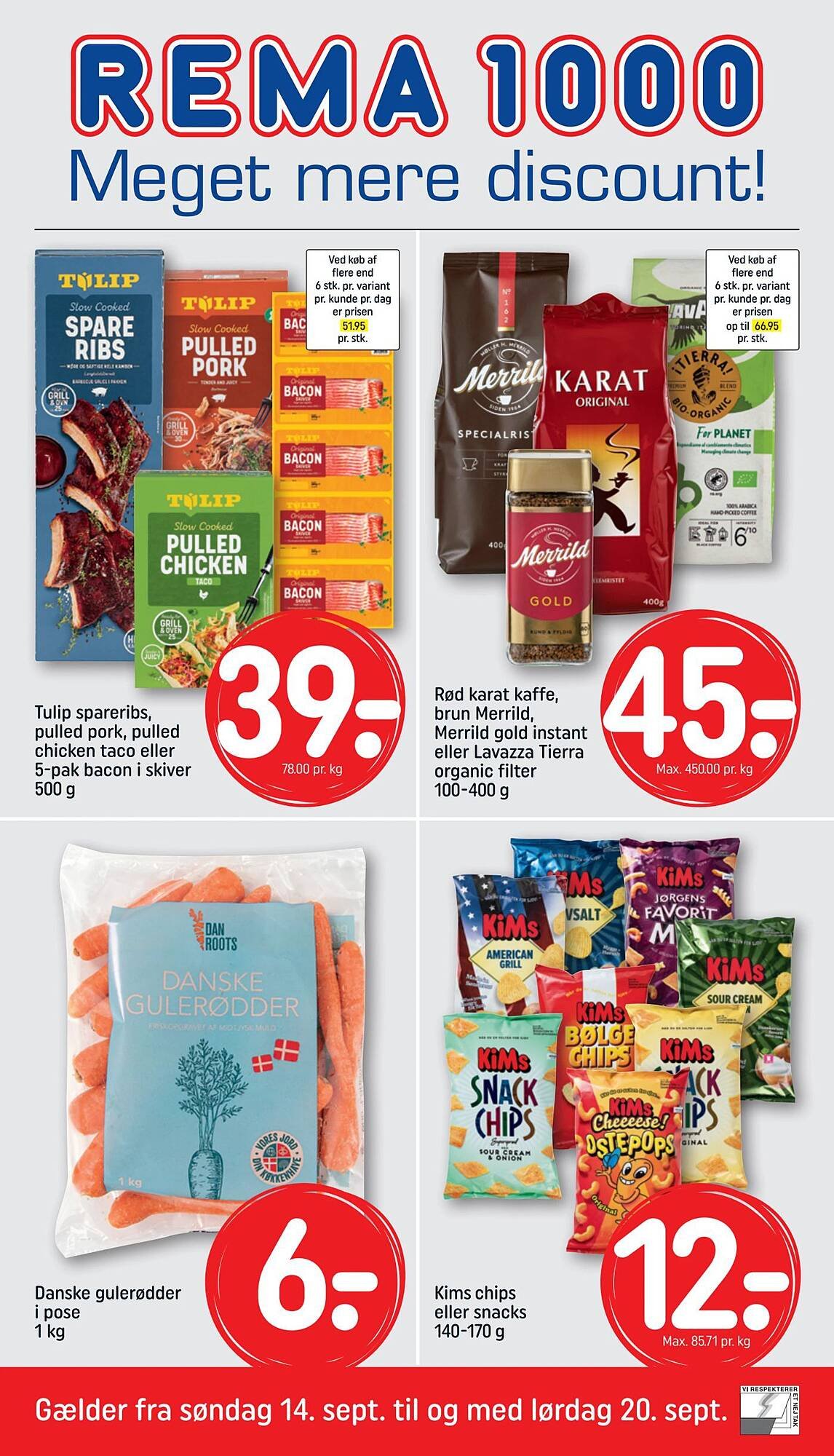 REMA 1000 tilbudsavis (2025-09-14 - 2025-09-20)