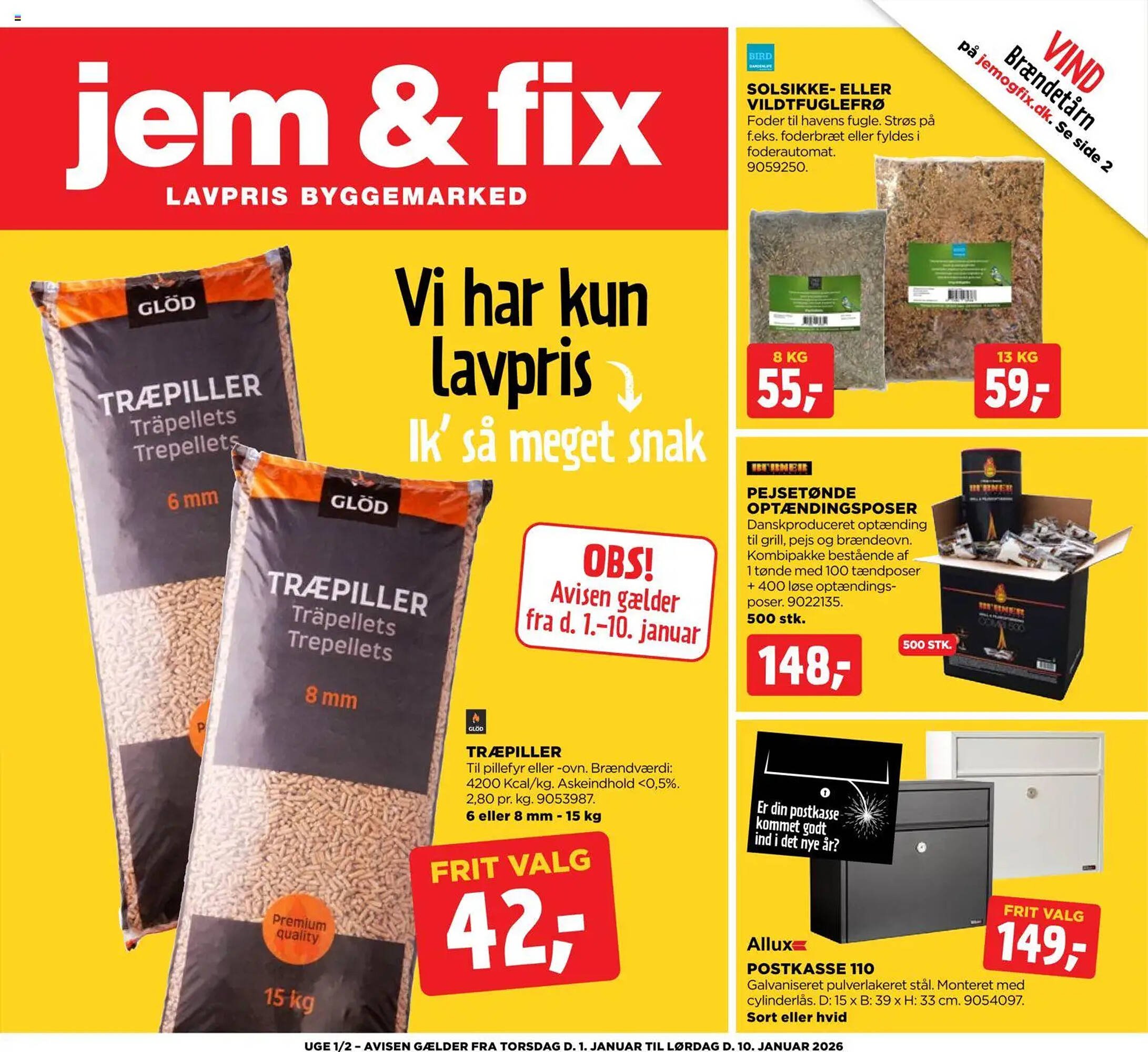 Jem &amp; fix tilbudsavis
