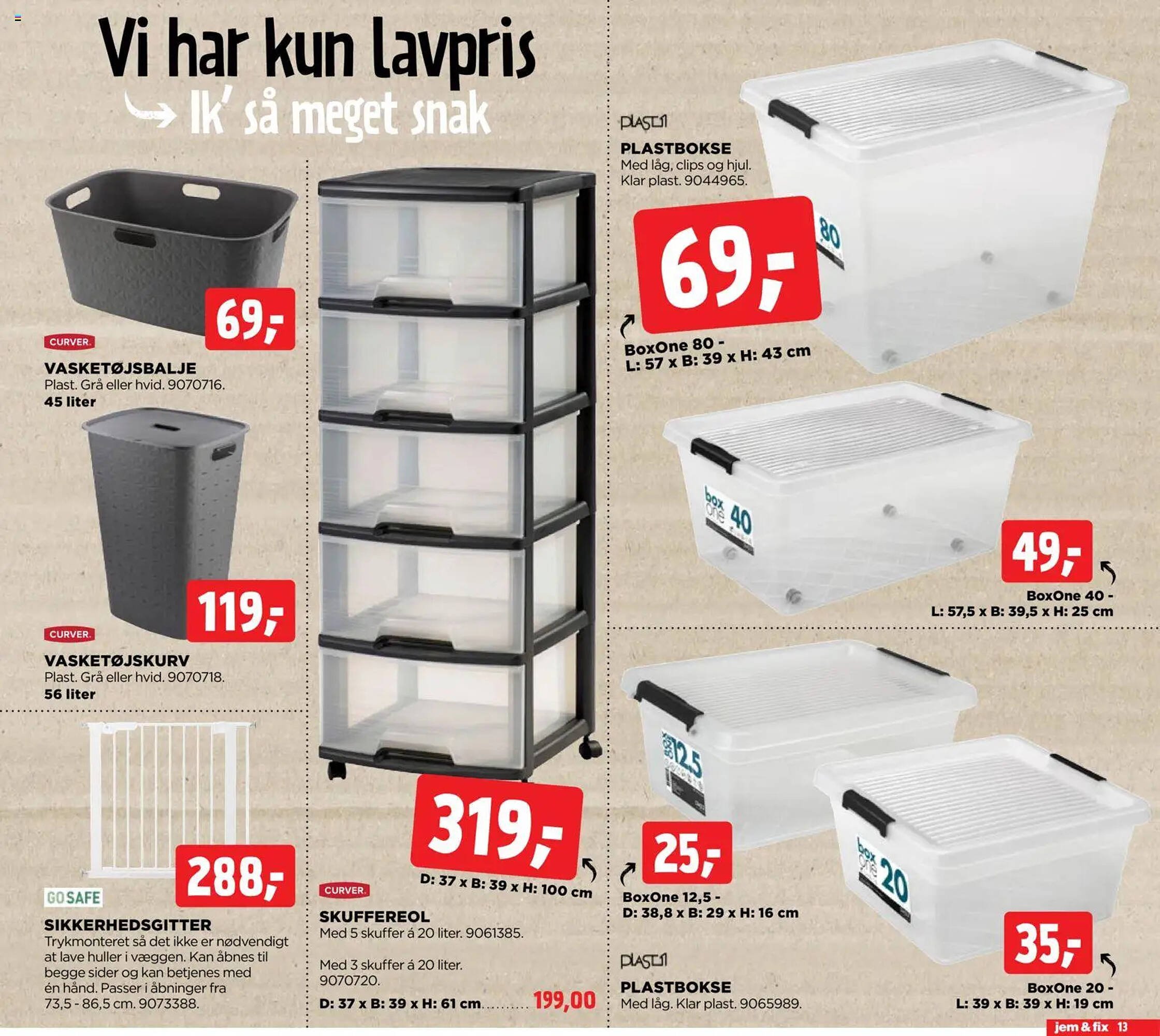 Jem &amp; fix tilbudsavis