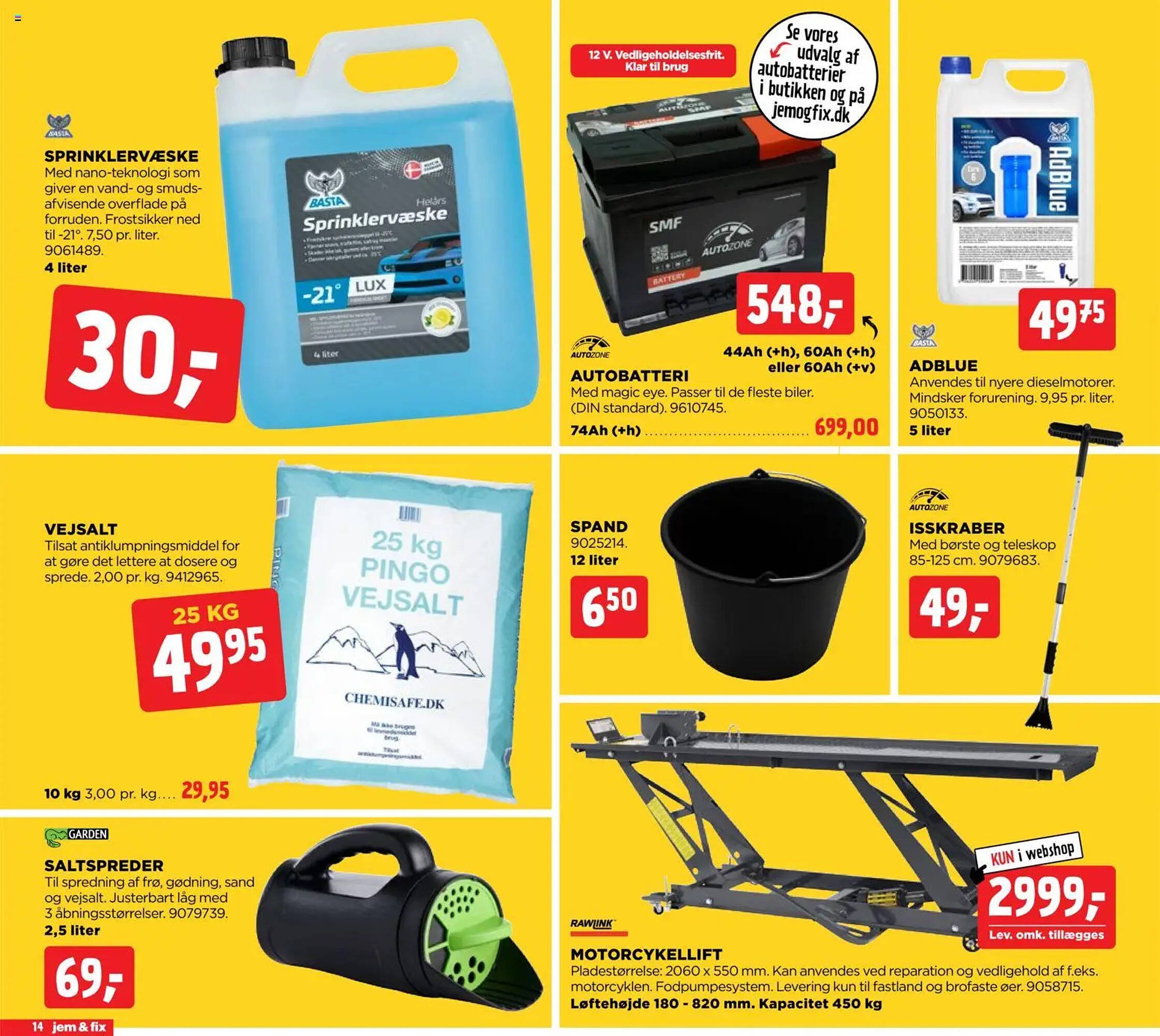 Jem &amp; fix tilbudsavis