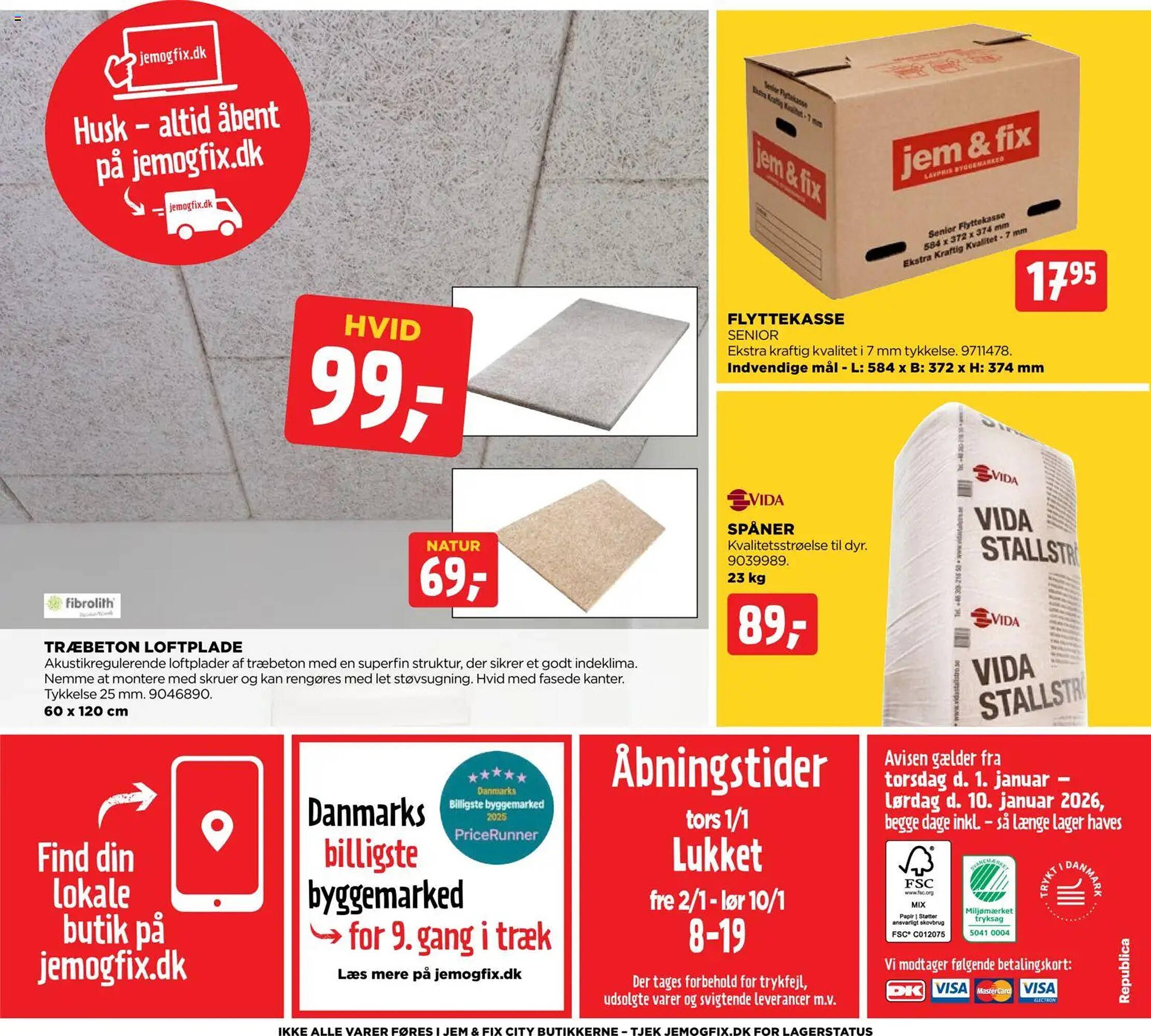 Jem &amp; fix tilbudsavis