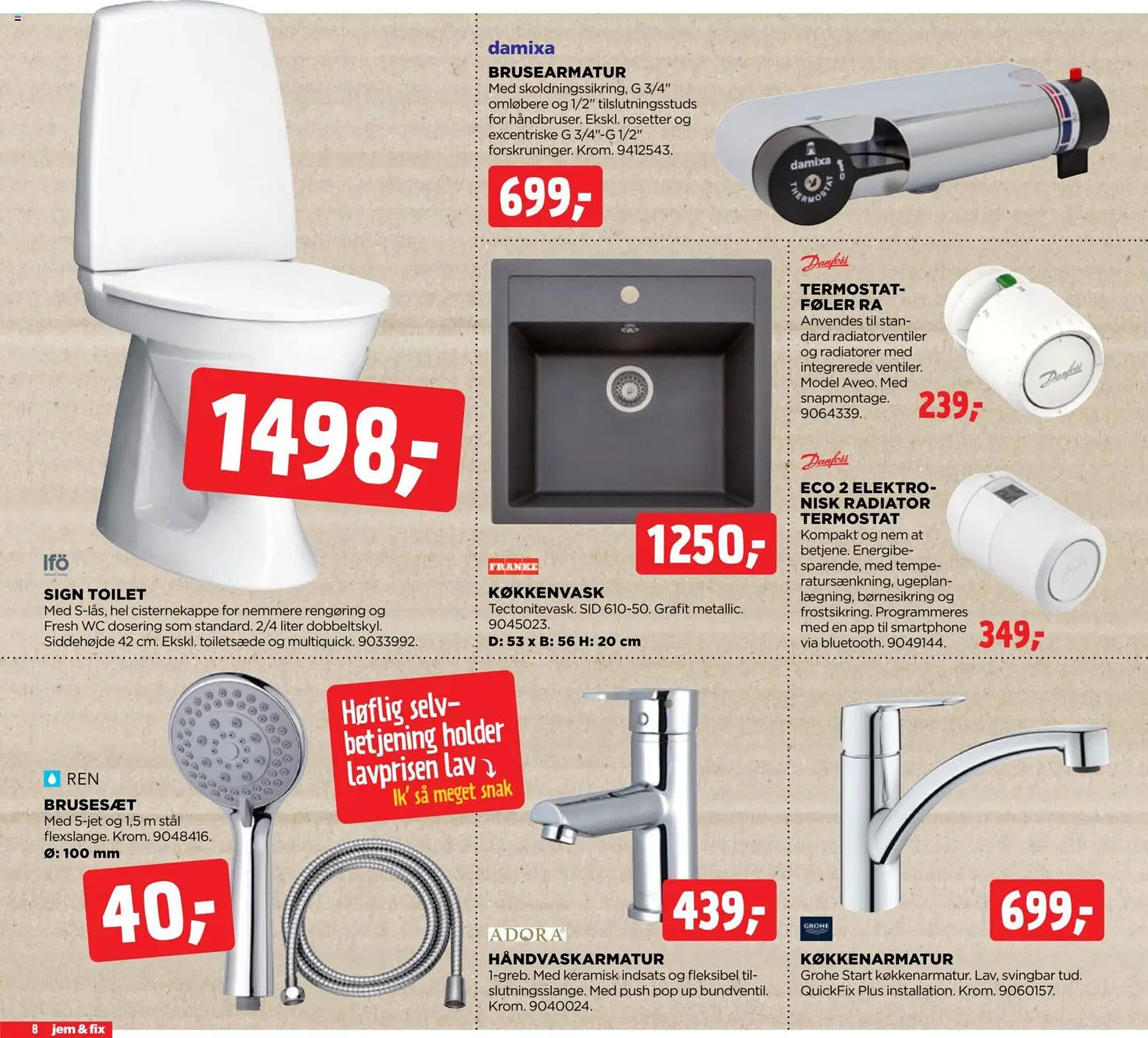 Jem &amp; fix tilbudsavis