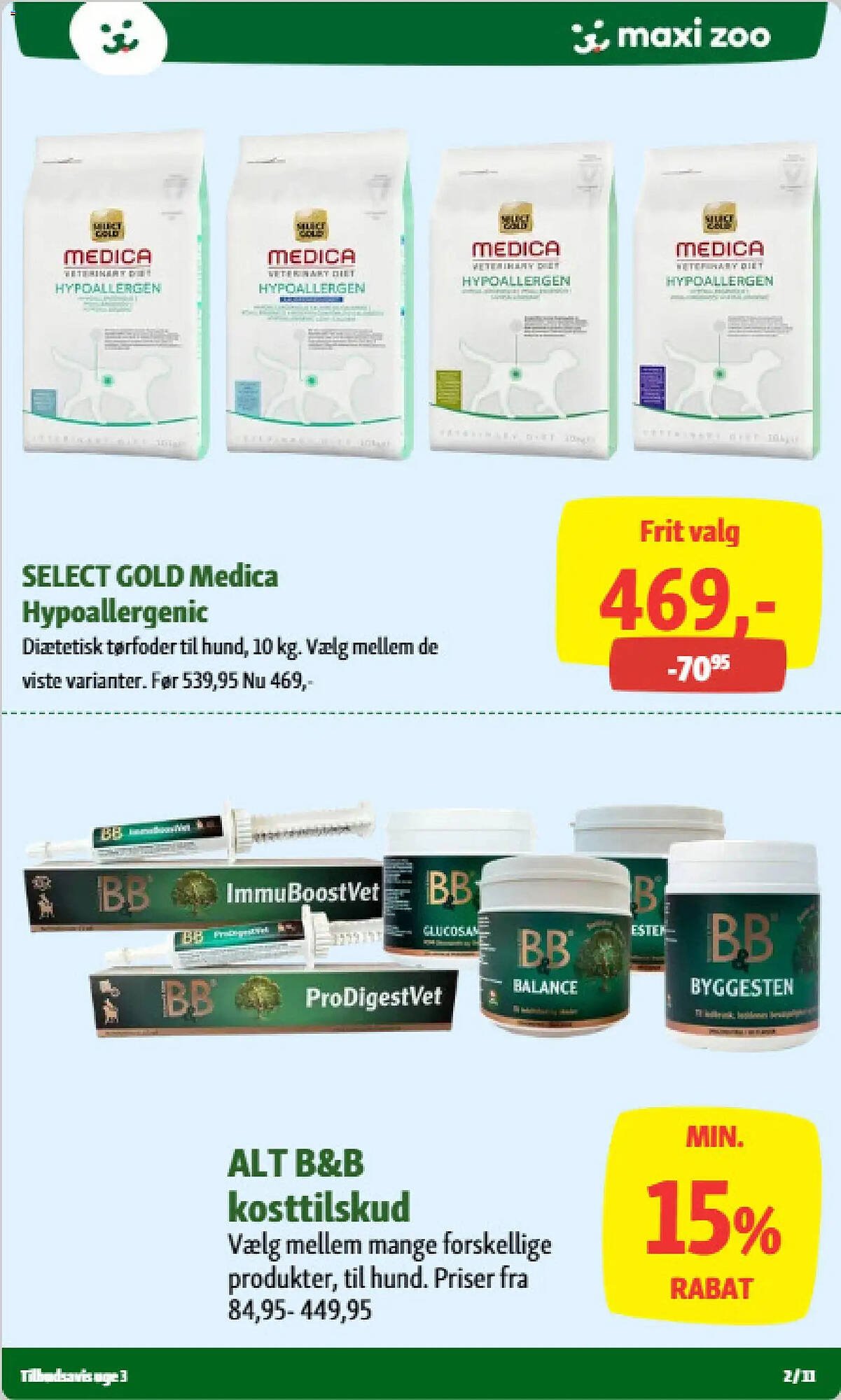 Maxi Zoo tilbudsavis