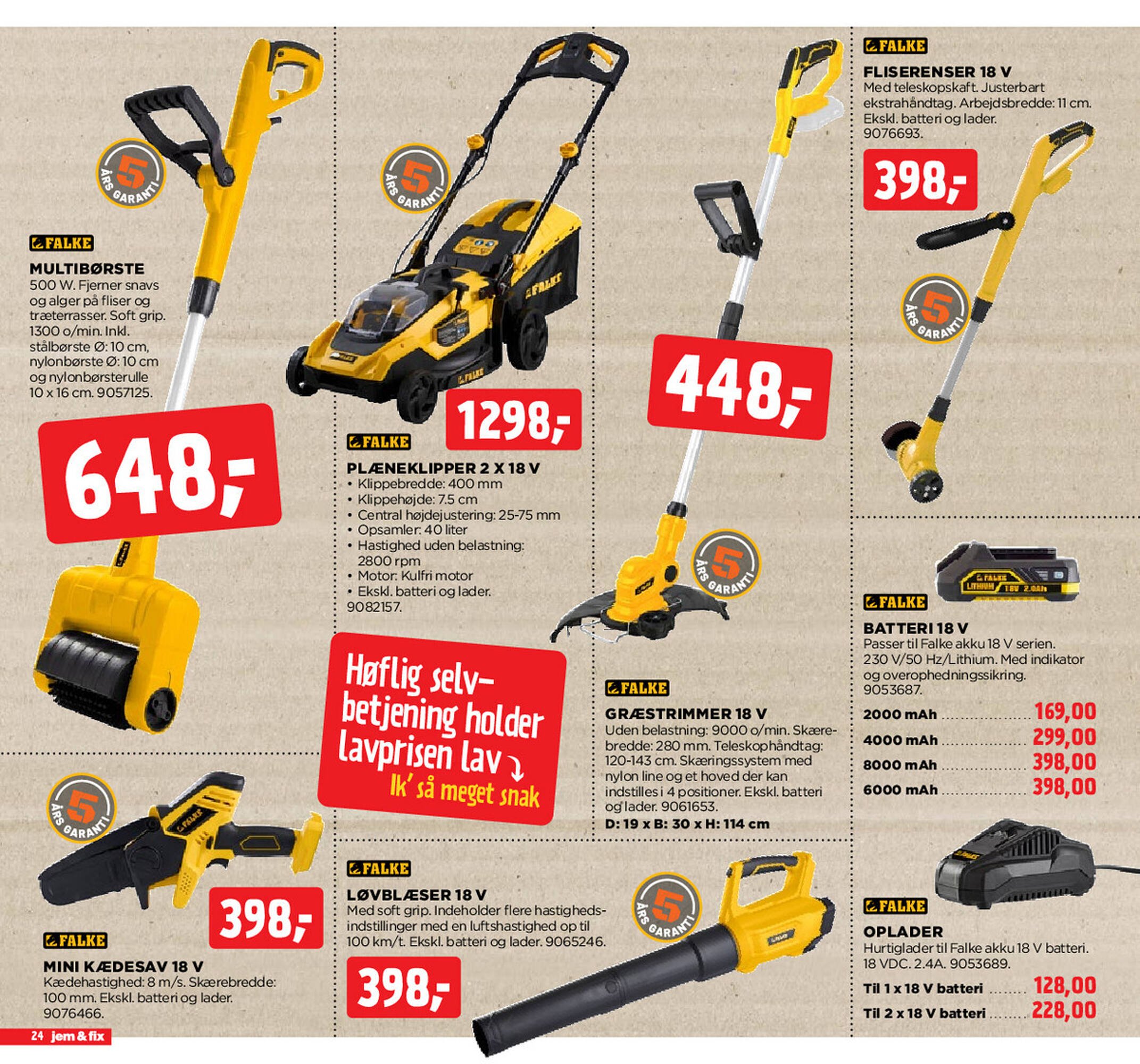 Jem &amp; fix tilbudsavis