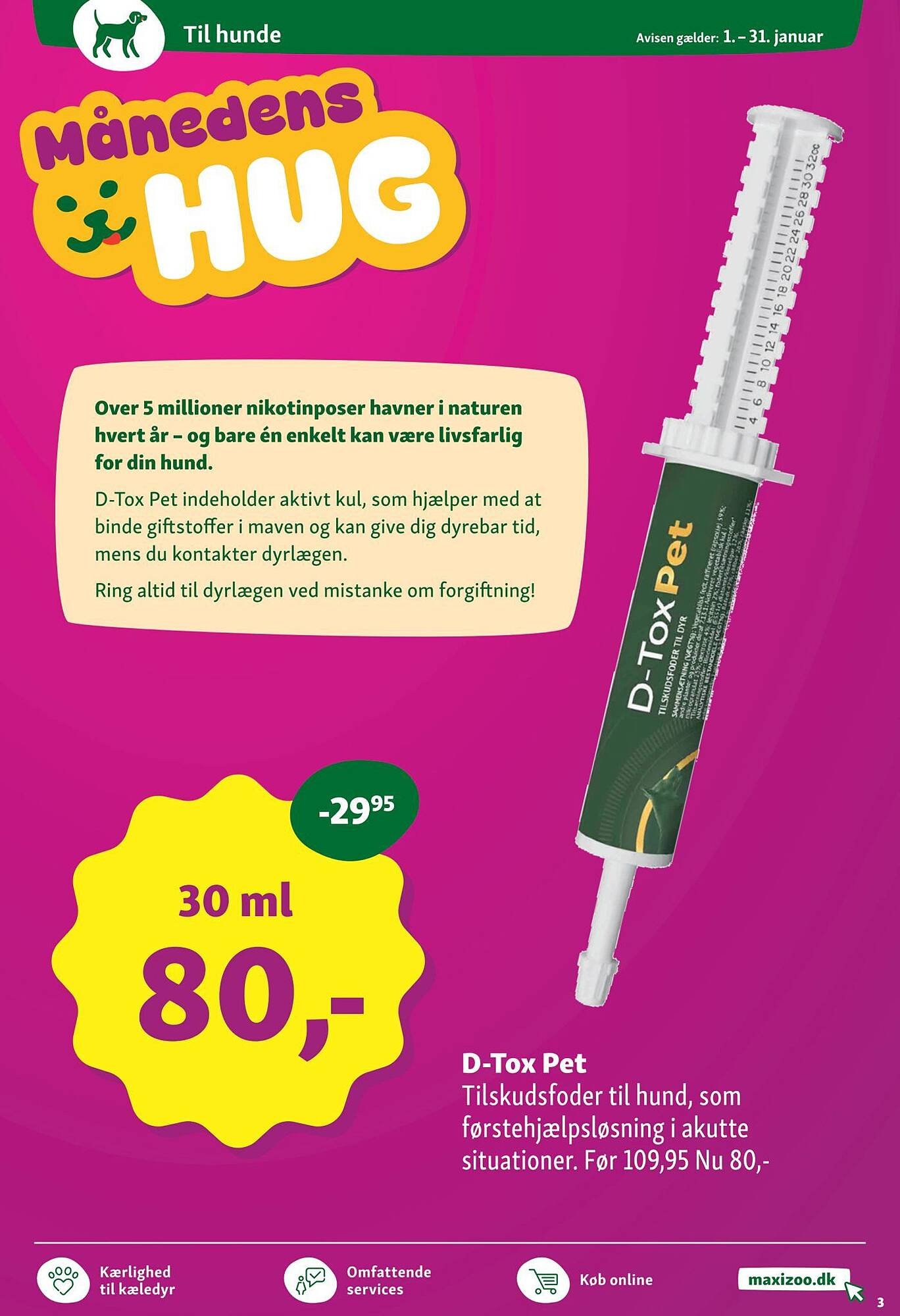 Maxi Zoo tilbudsavis