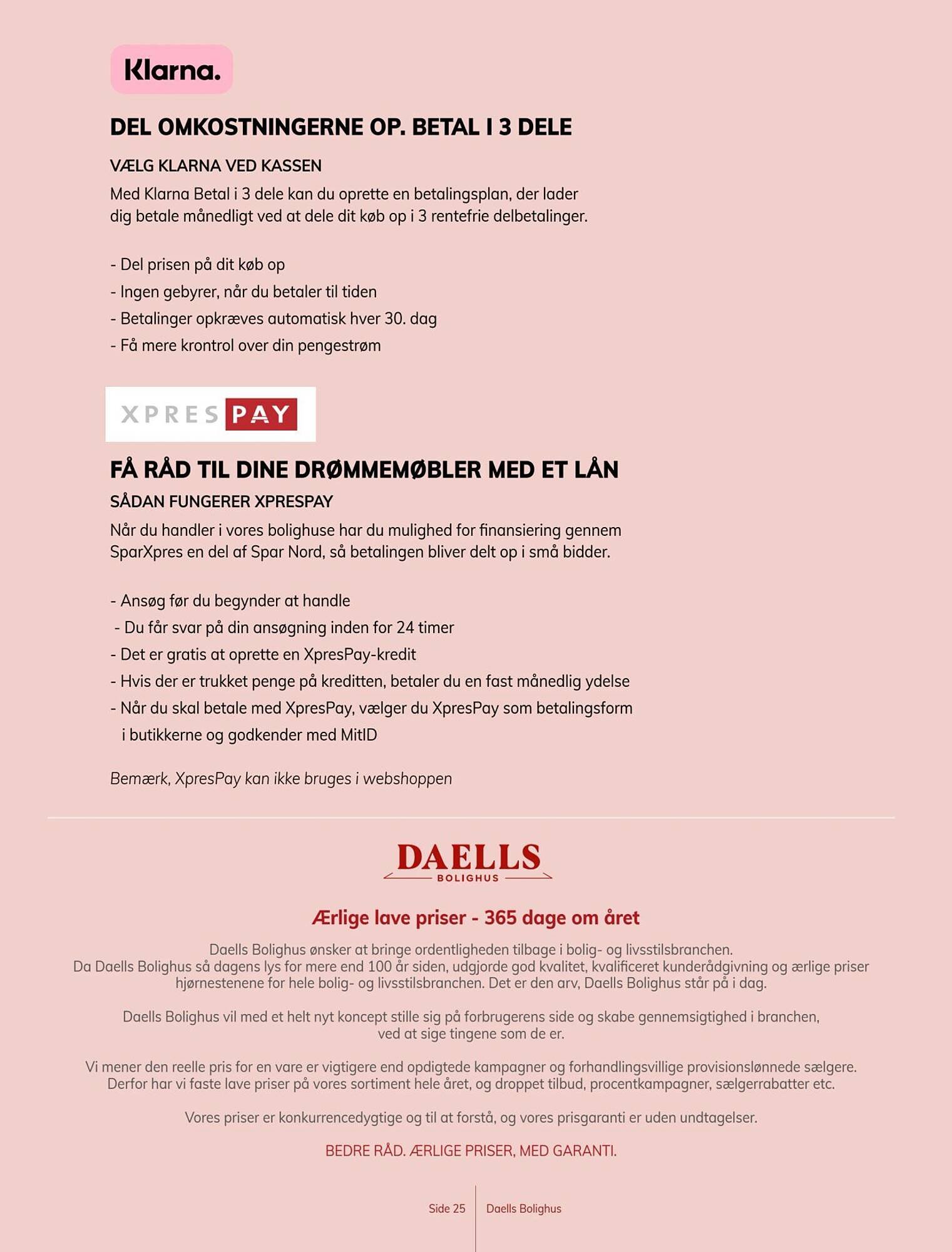 Daells Bolighus tilbudsavis