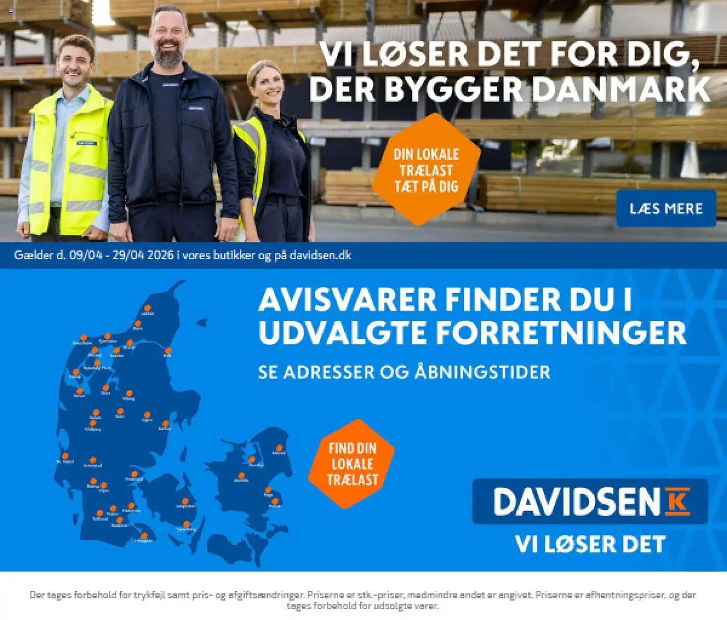 Davidsen tilbudsavis (2026-04-09 - 2026-04-29)