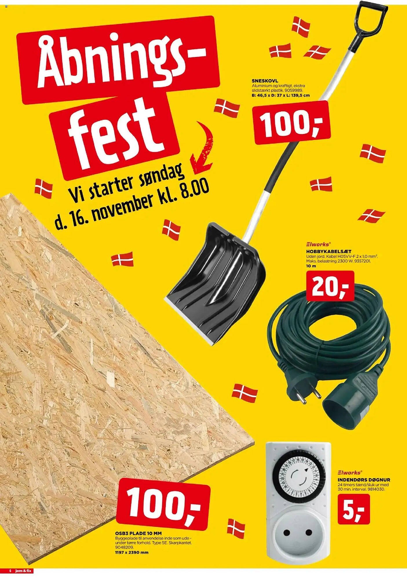 Jem &amp; fix tilbudsavis