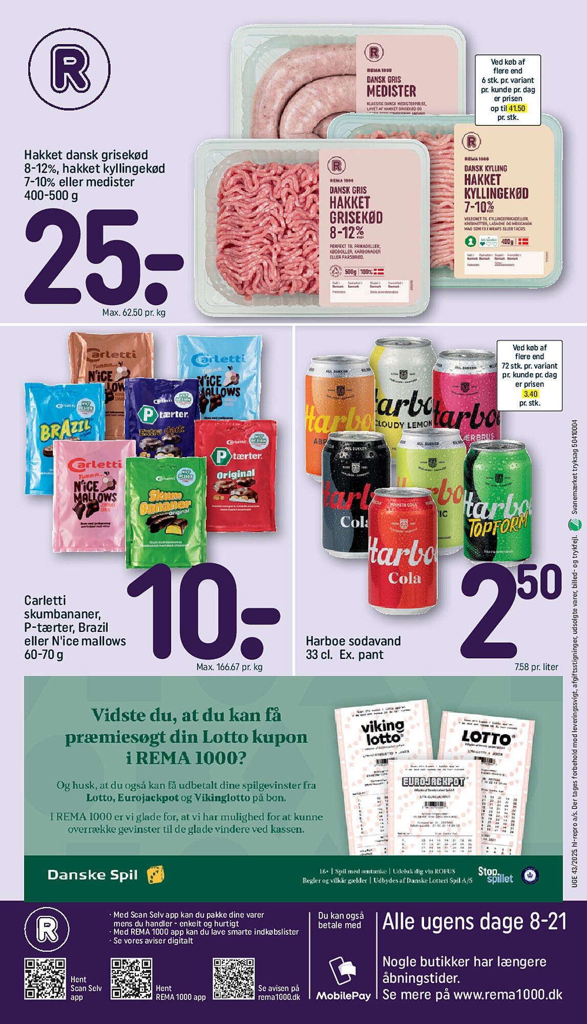 REMA 1000 tilbudsavis (2025-10-19 - 2025-10-25)