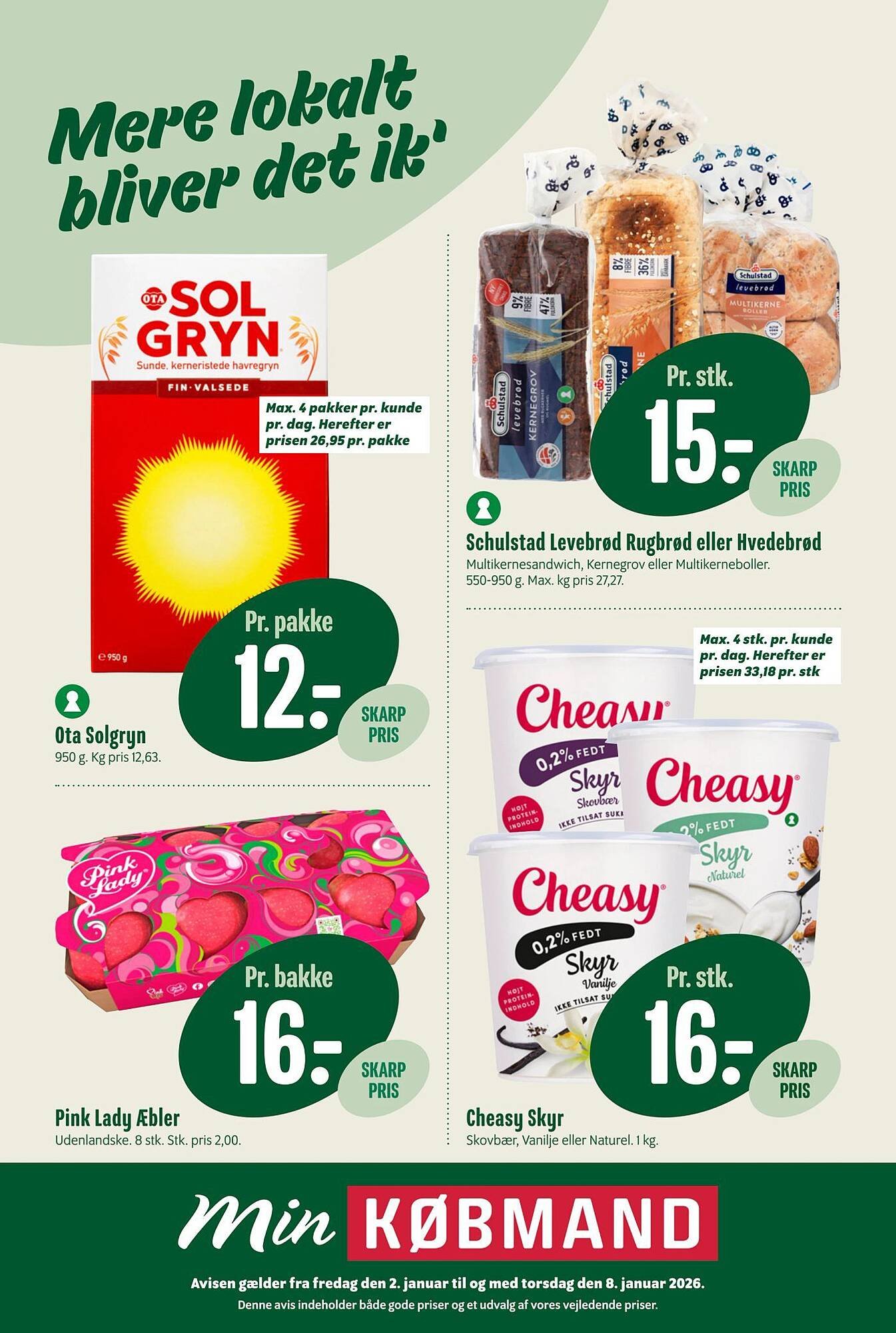 Min Købmand tilbudsavis