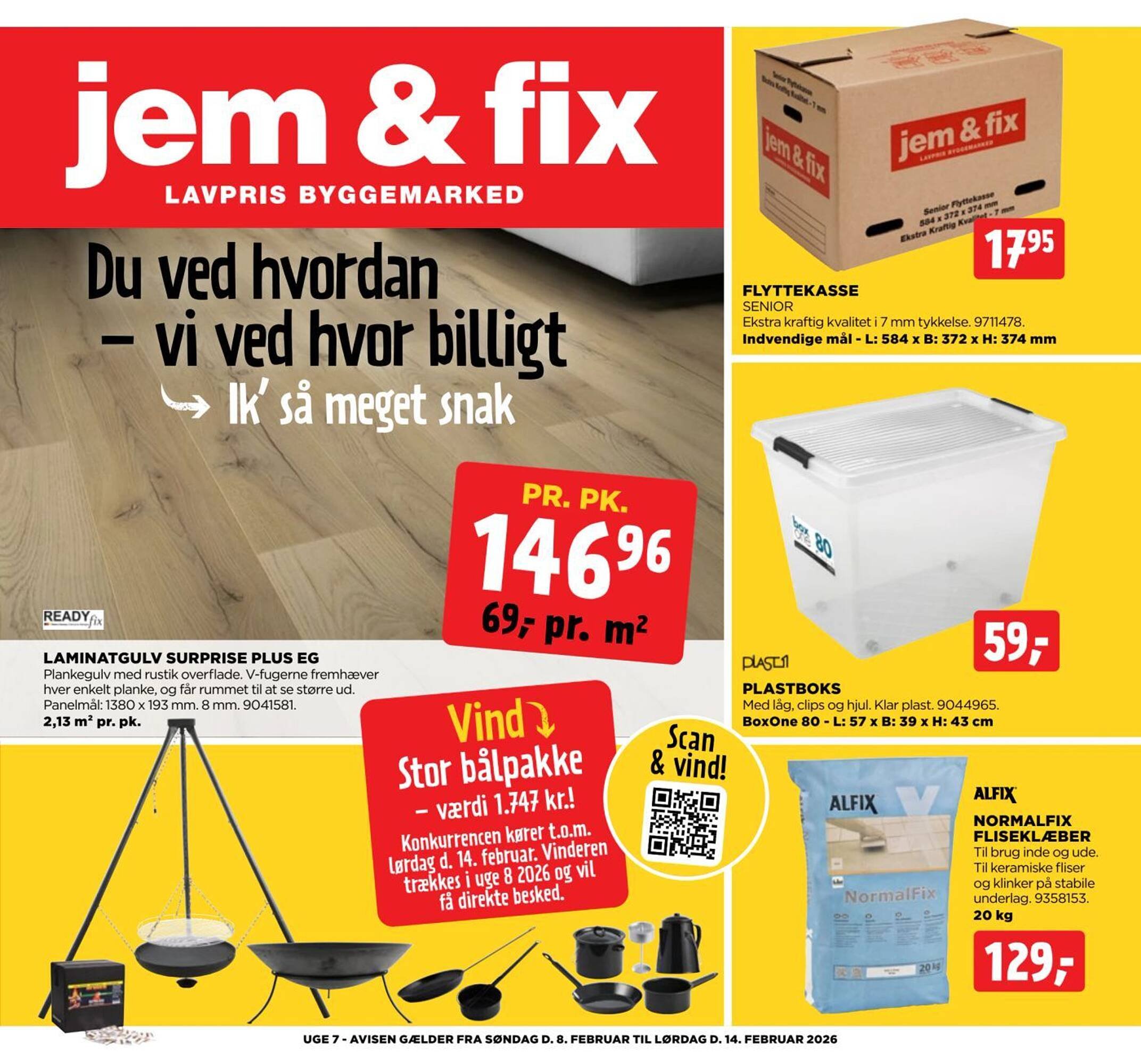 Jem &amp; fix tilbudsavis
