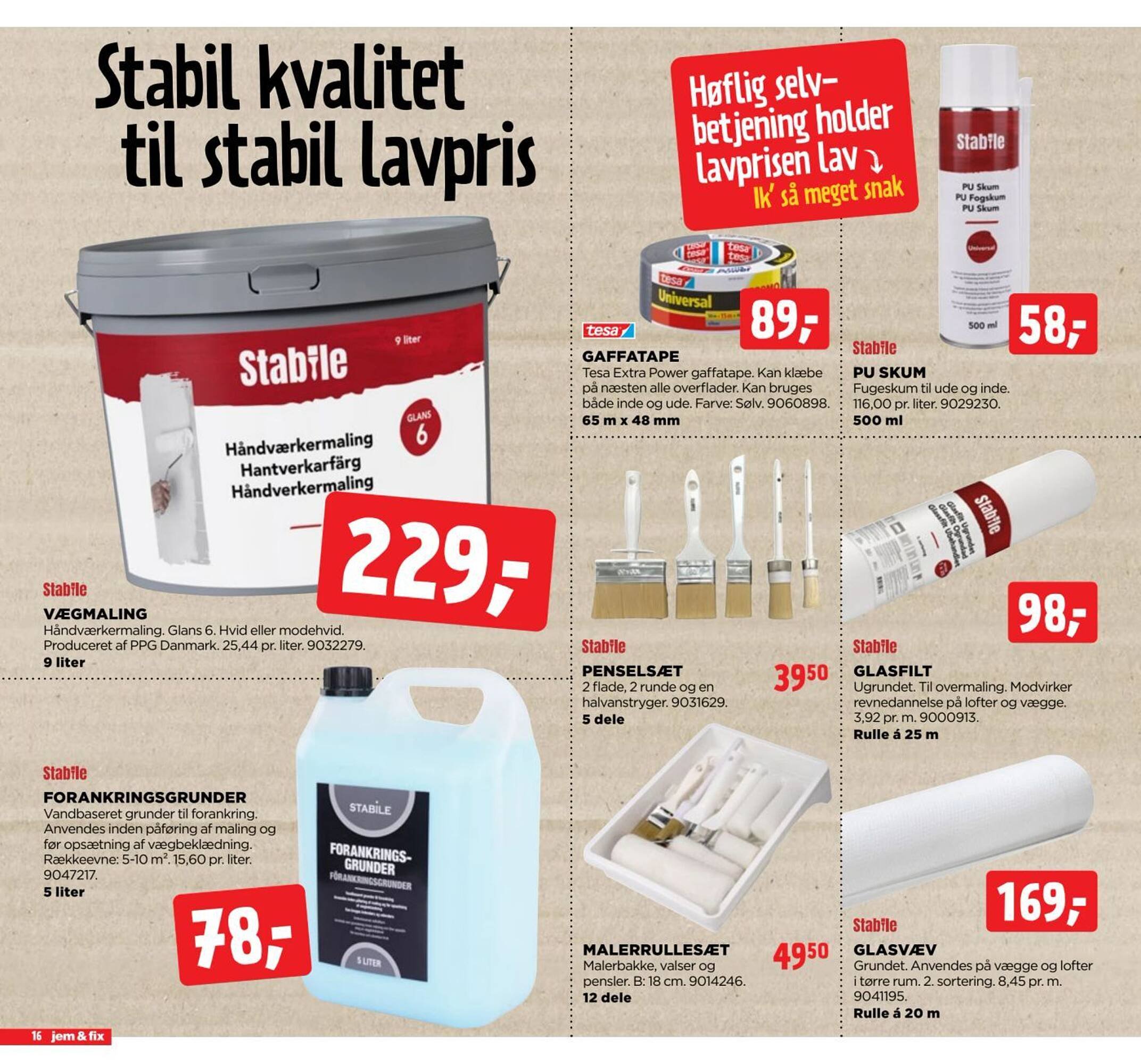 Jem &amp; fix tilbudsavis