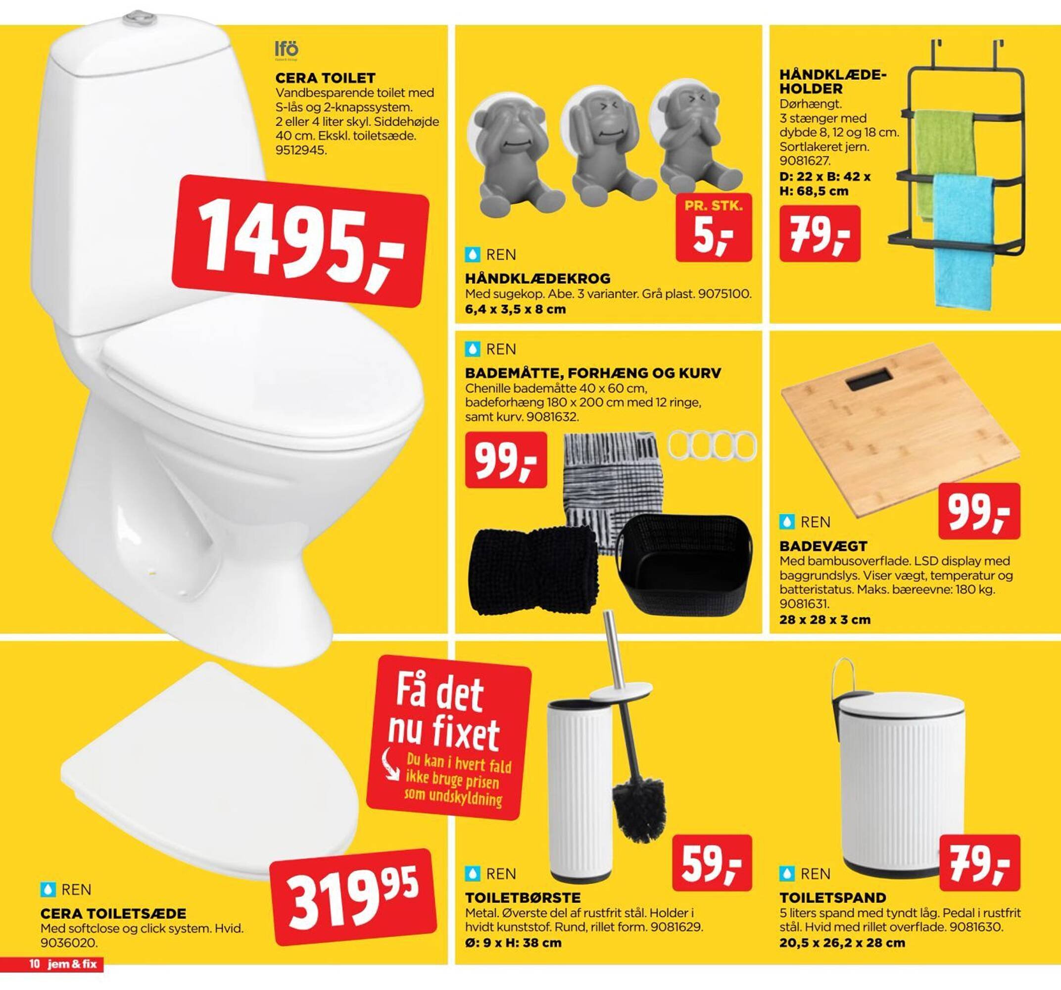 Jem &amp; fix tilbudsavis