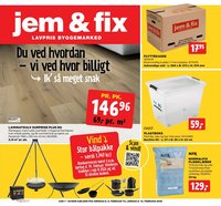 Jem &amp; fix tilbudsavis