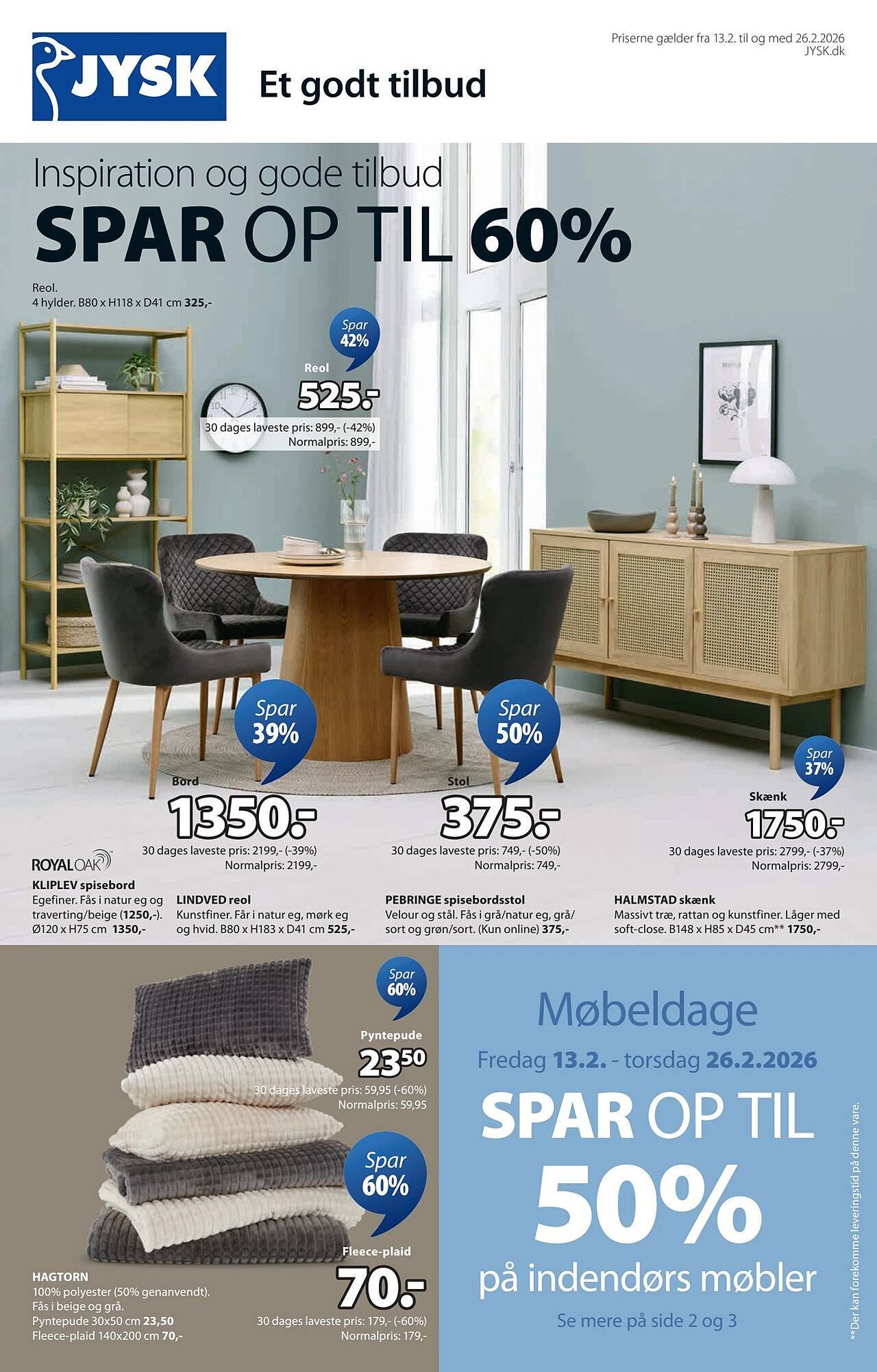 JYSK tilbudsavis
