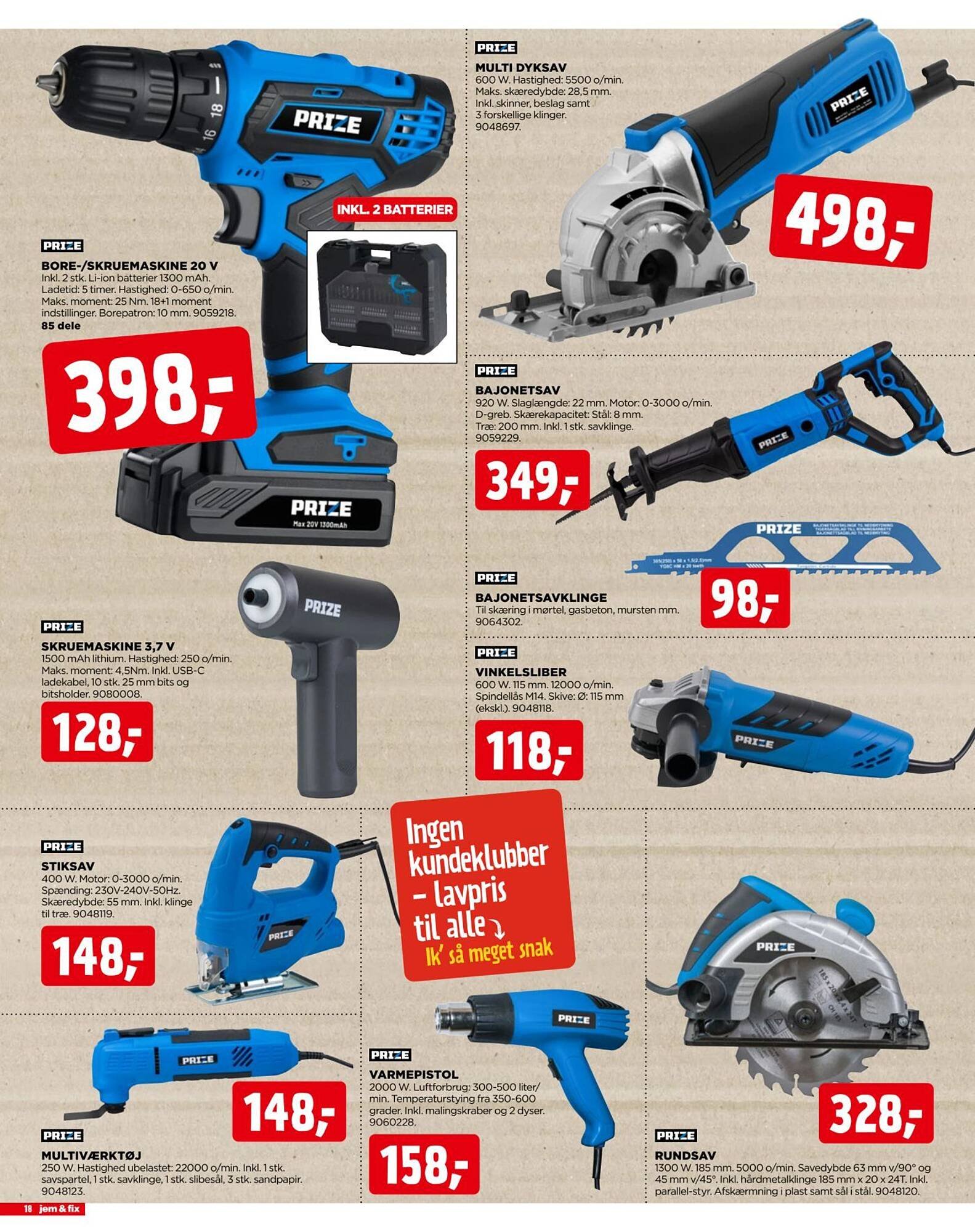 Jem &amp; fix tilbudsavis