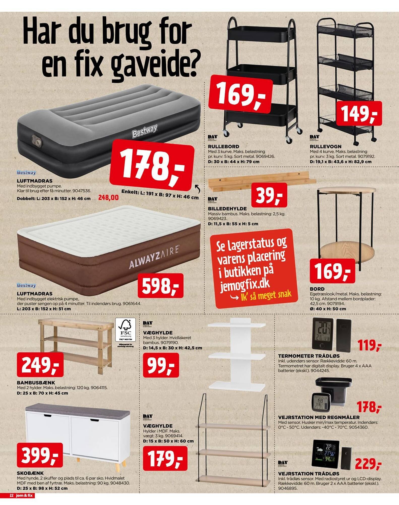 Jem &amp; fix tilbudsavis