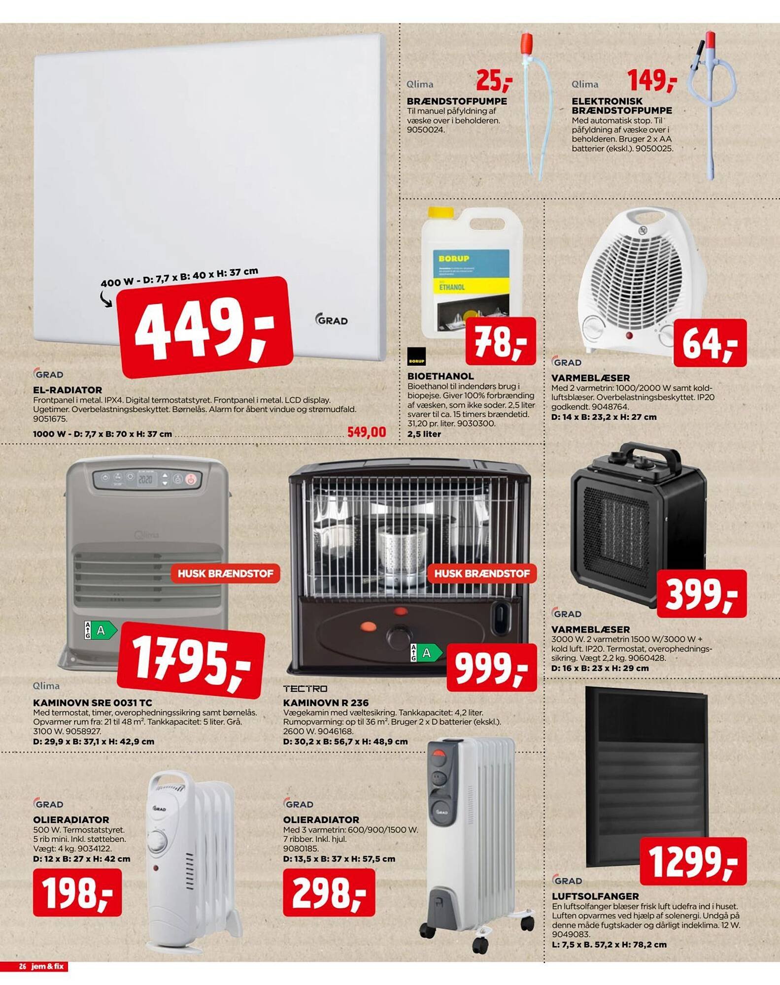 Jem &amp; fix tilbudsavis