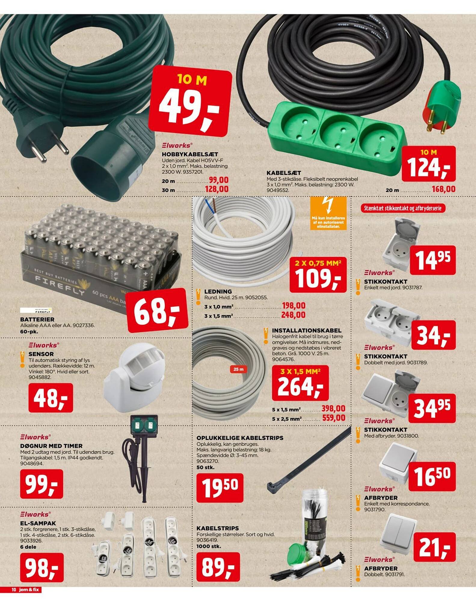 Jem &amp; fix tilbudsavis
