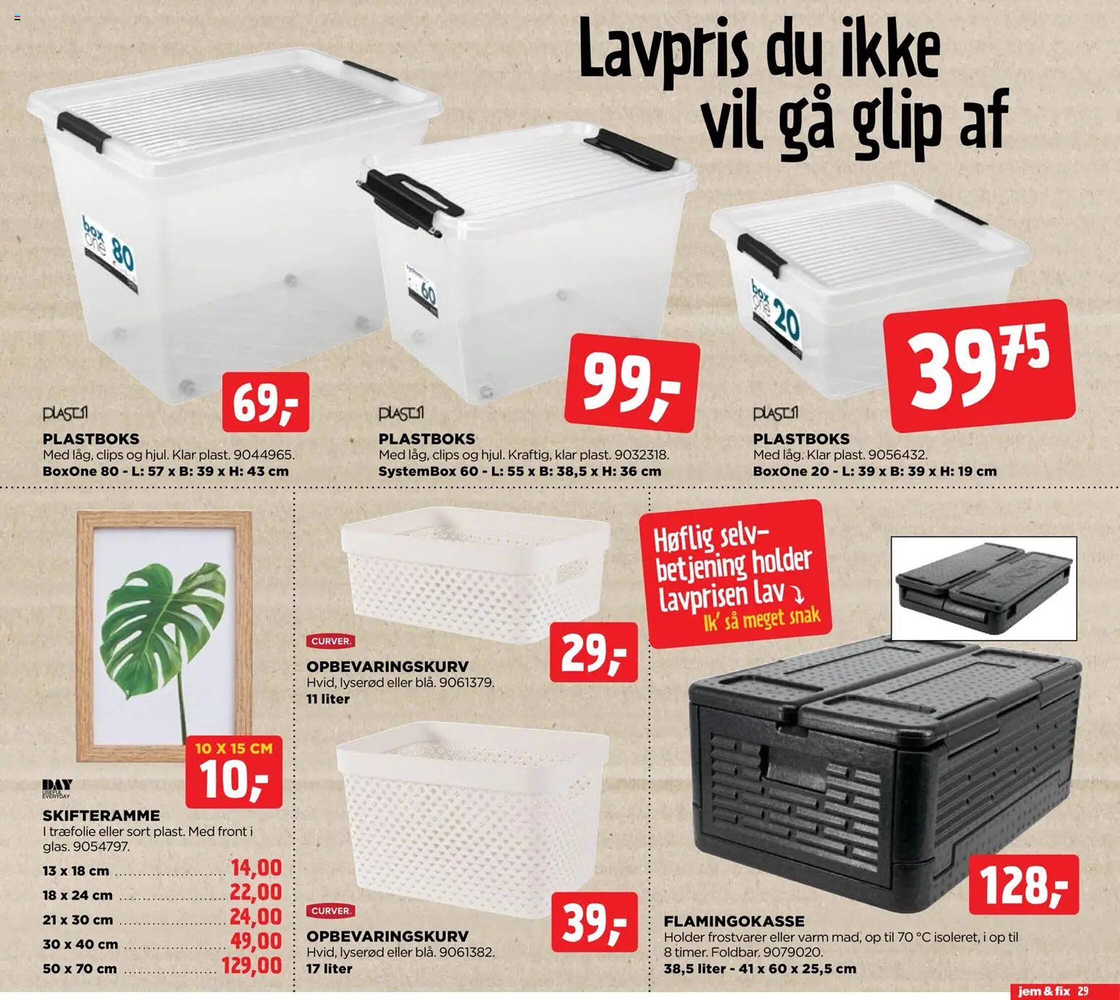 Jem &amp; fix tilbudsavis