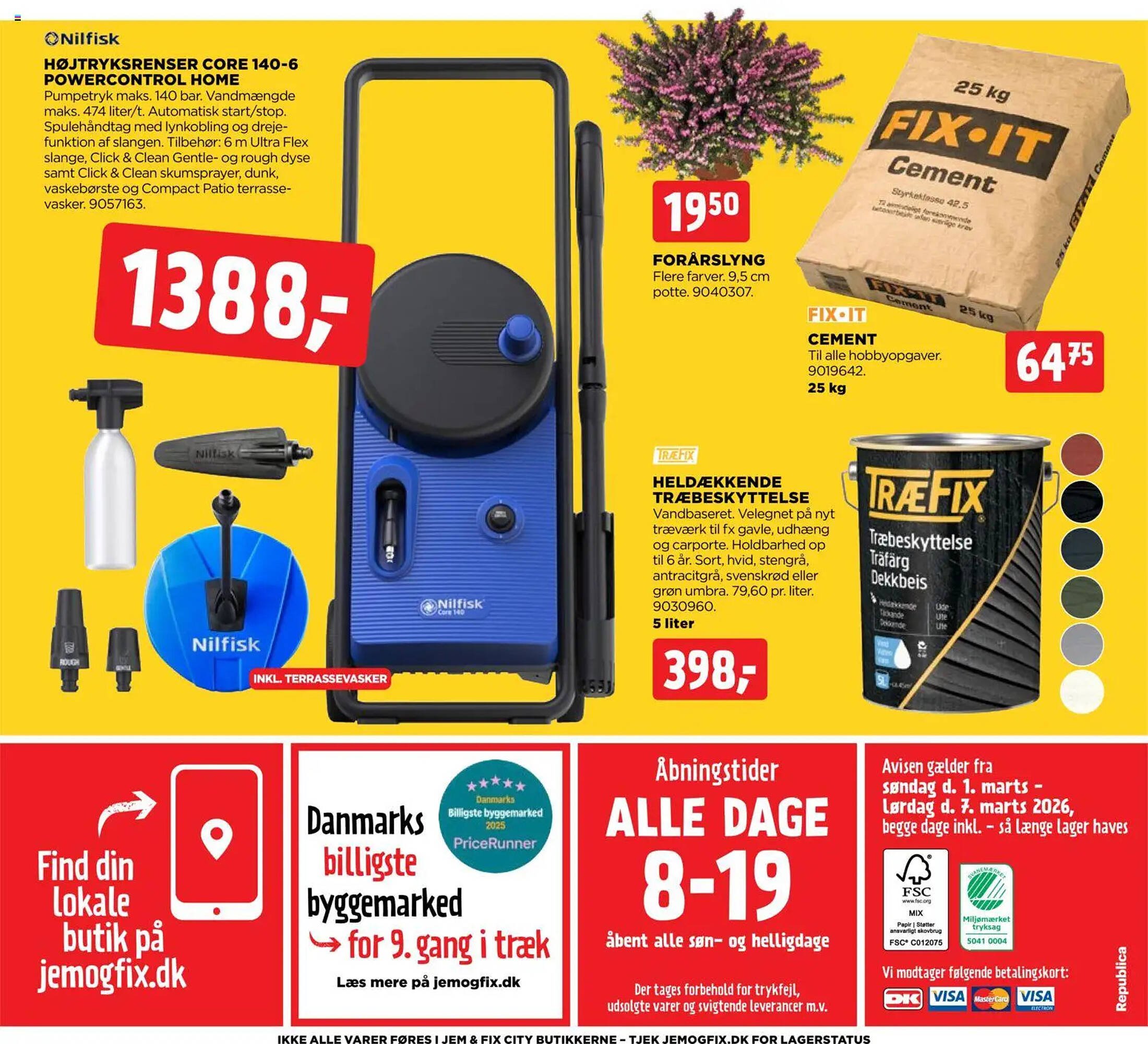 Jem &amp; fix tilbudsavis