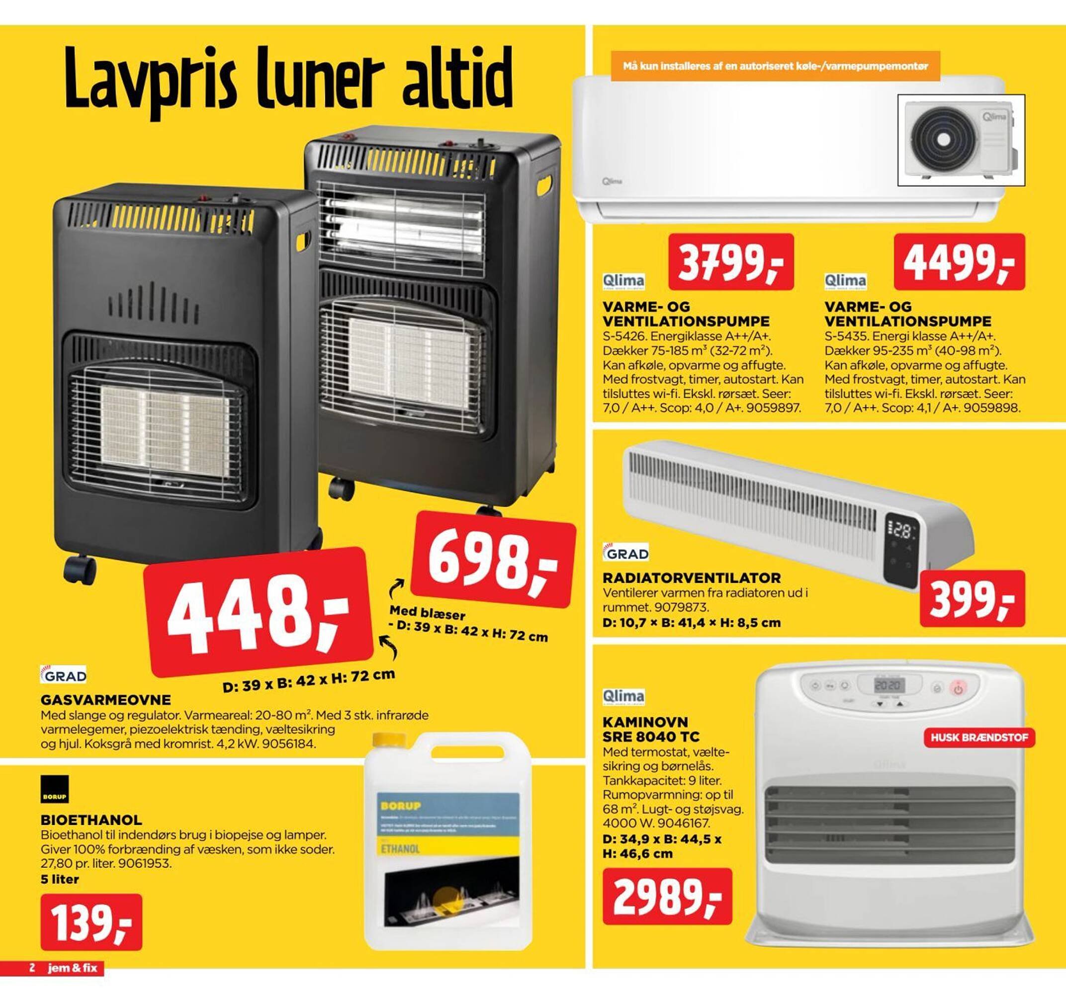 Jem &amp; fix tilbudsavis