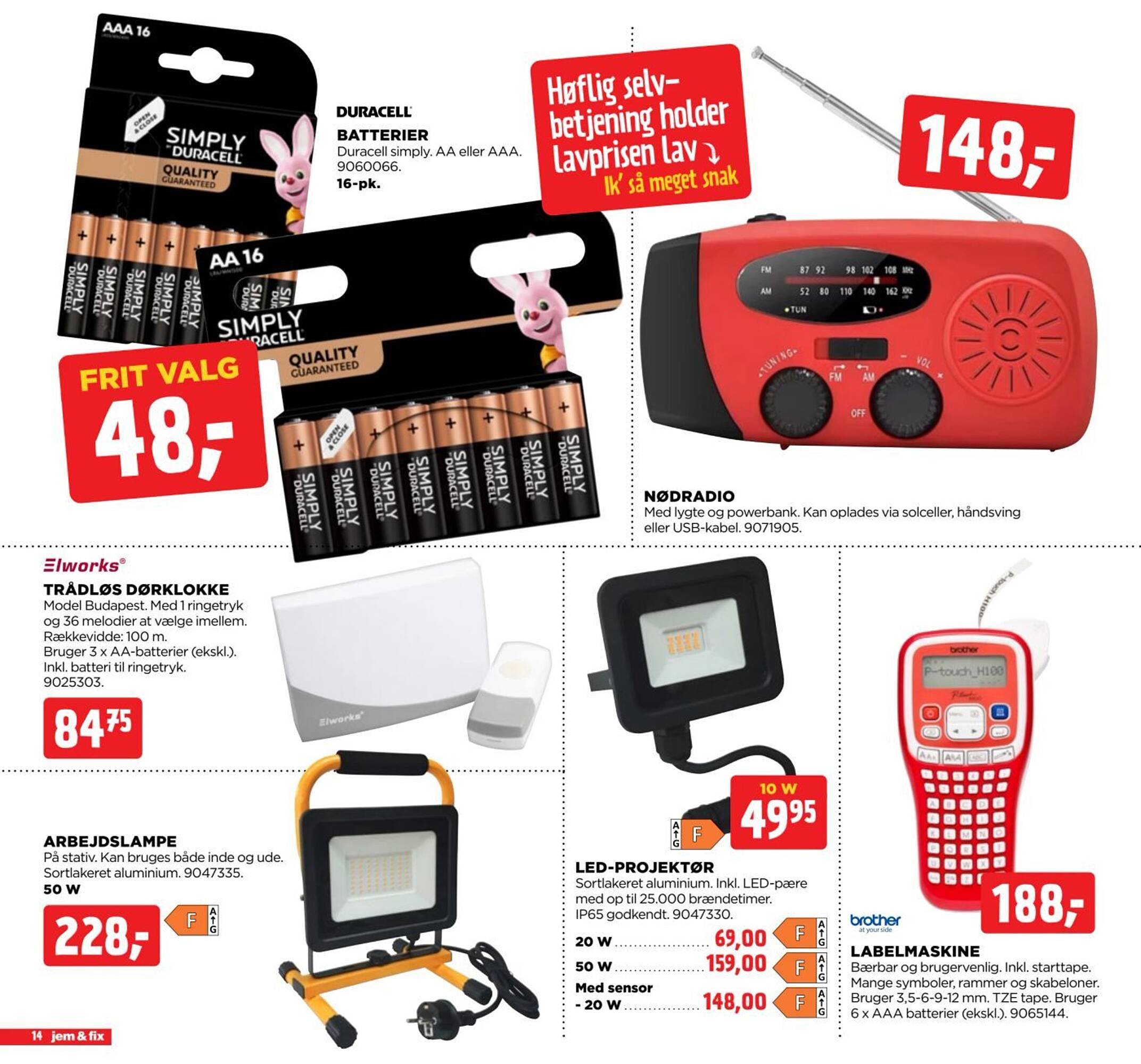 Jem &amp; fix tilbudsavis