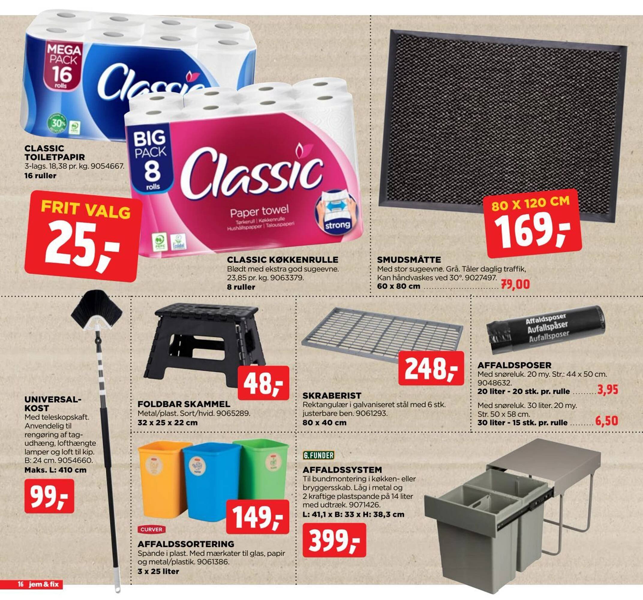 Jem &amp; fix tilbudsavis