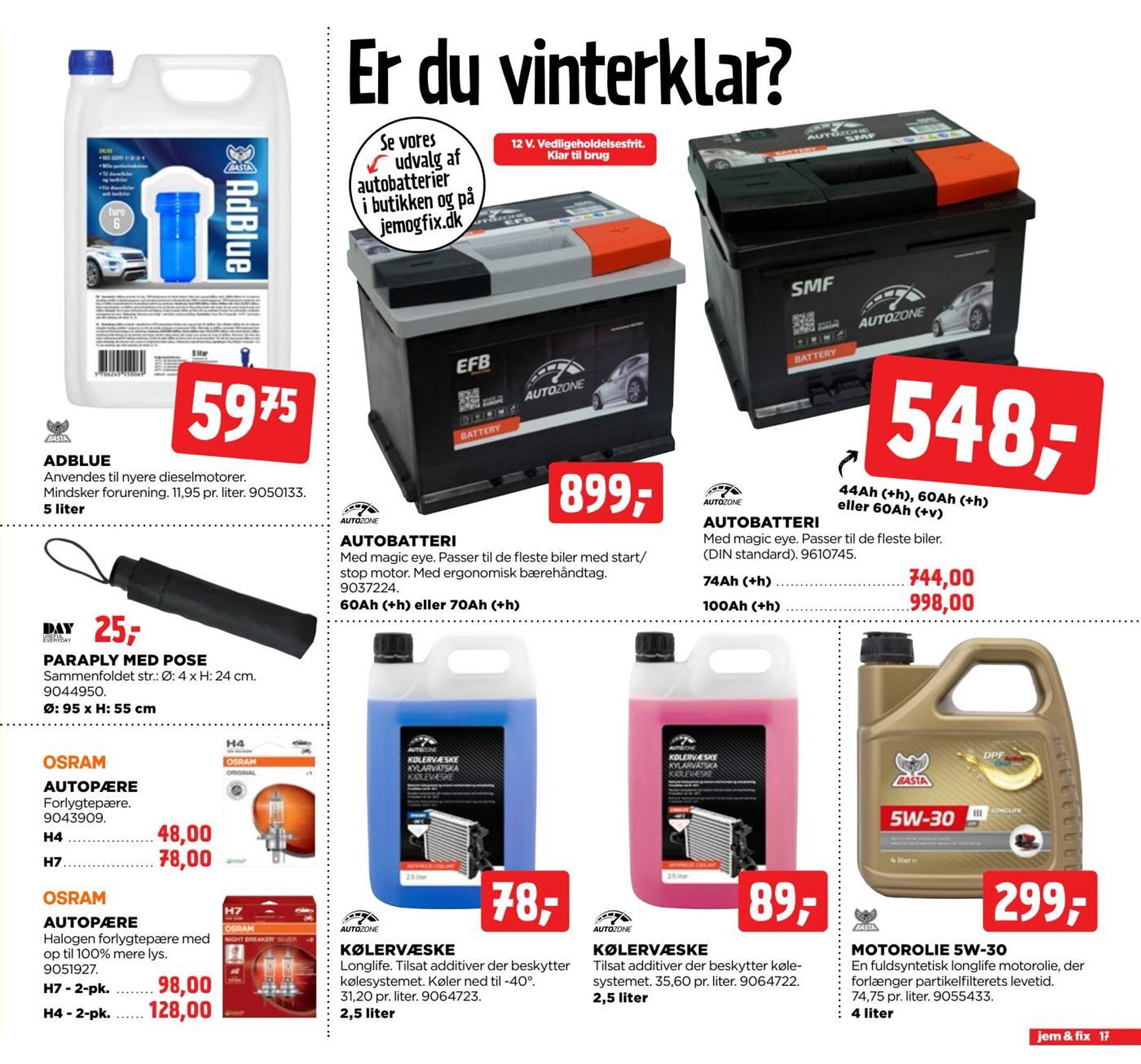 Jem &amp; fix tilbudsavis