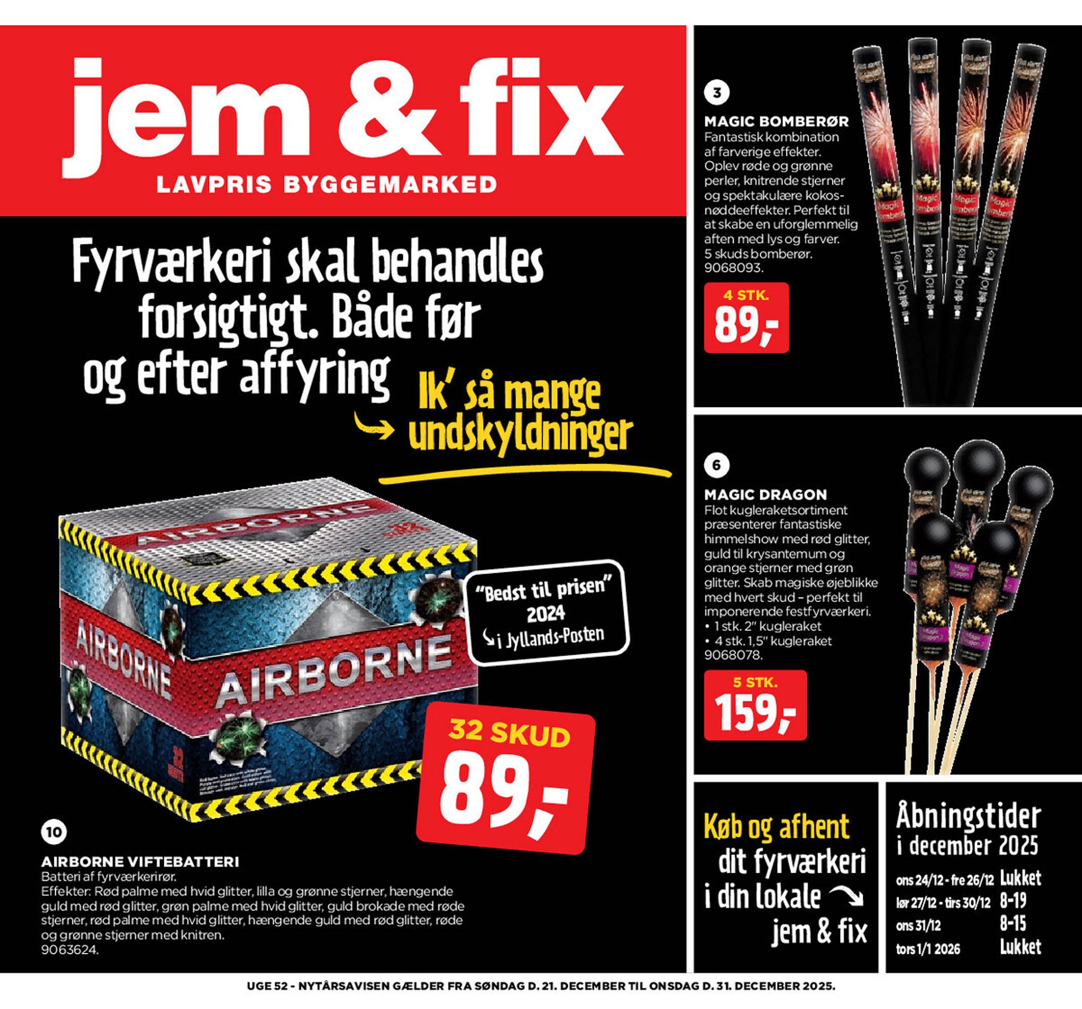 Jem &amp; fix tilbudsavis