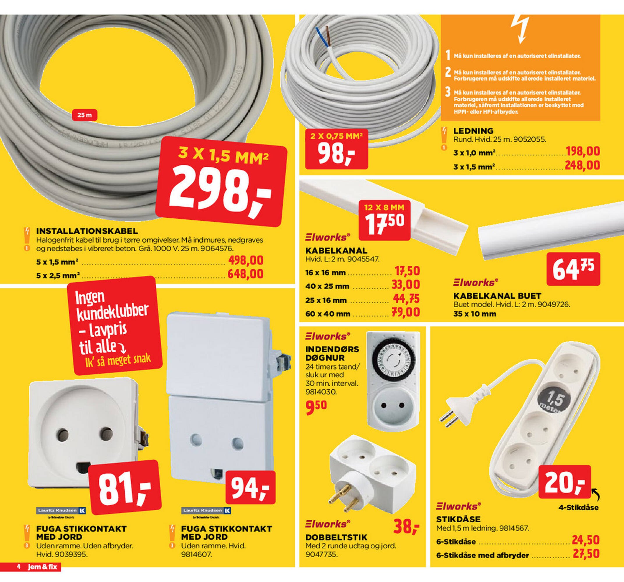Jem &amp; fix tilbudsavis