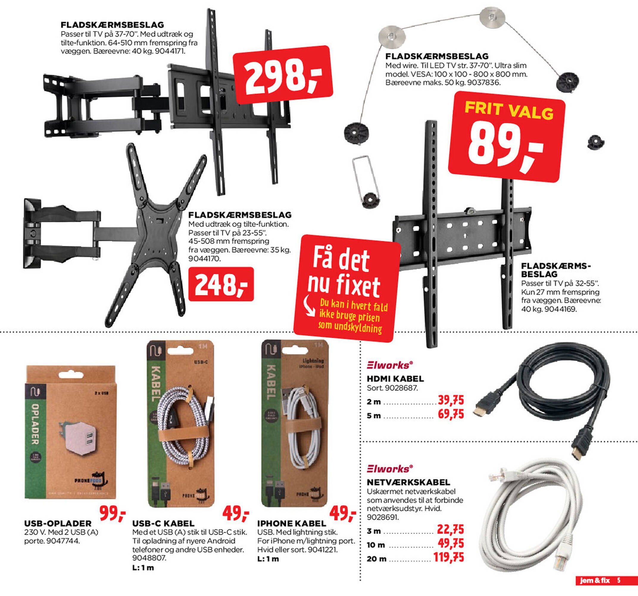 Jem &amp; fix tilbudsavis